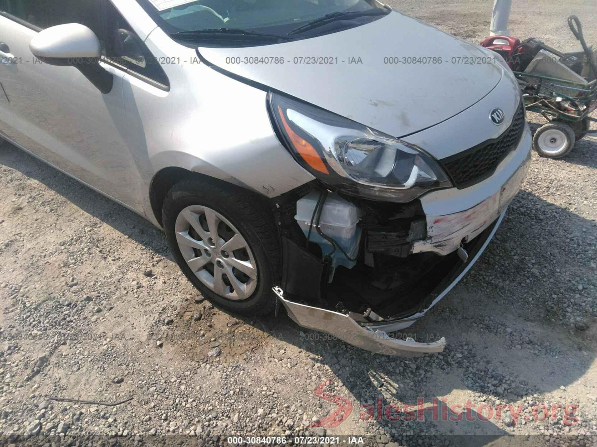 KNADM4A36G6597634 2016 KIA RIO