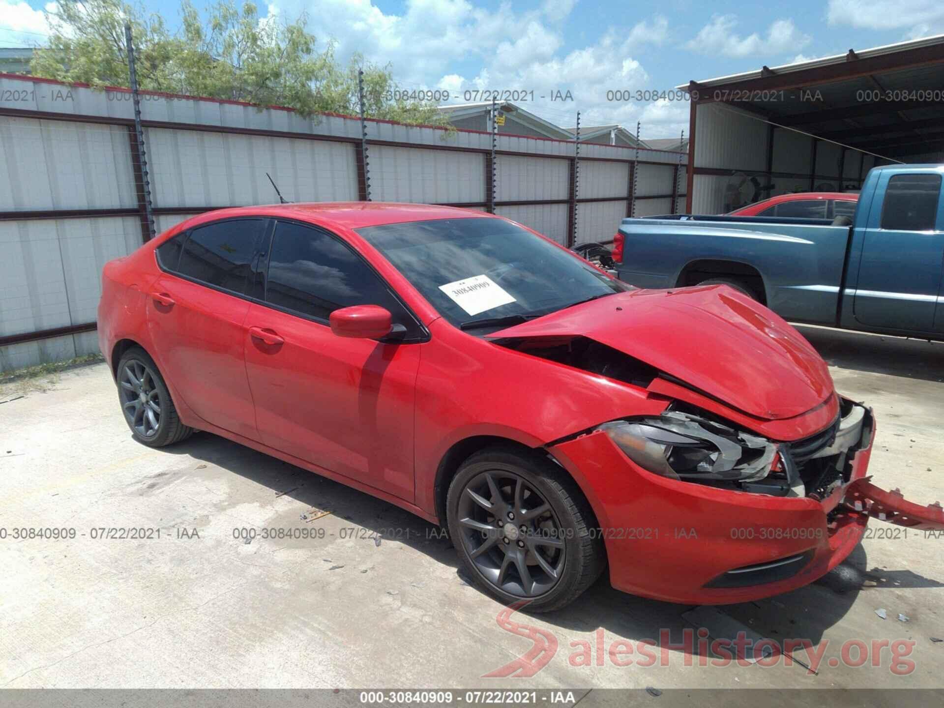 1C3CDFAA9GD623961 2016 DODGE DART