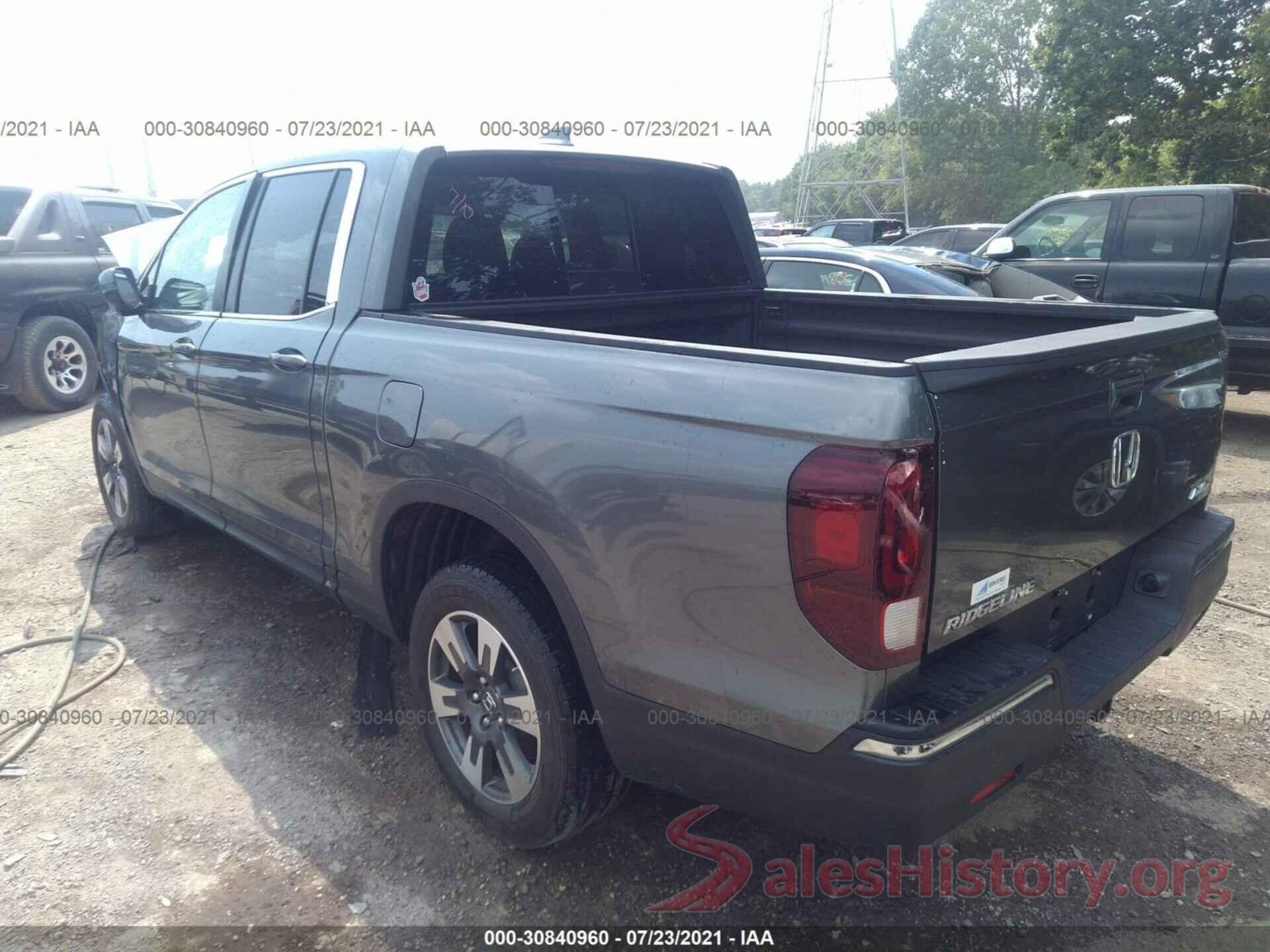 5FPYK3F69KB013500 2019 HONDA RIDGELINE