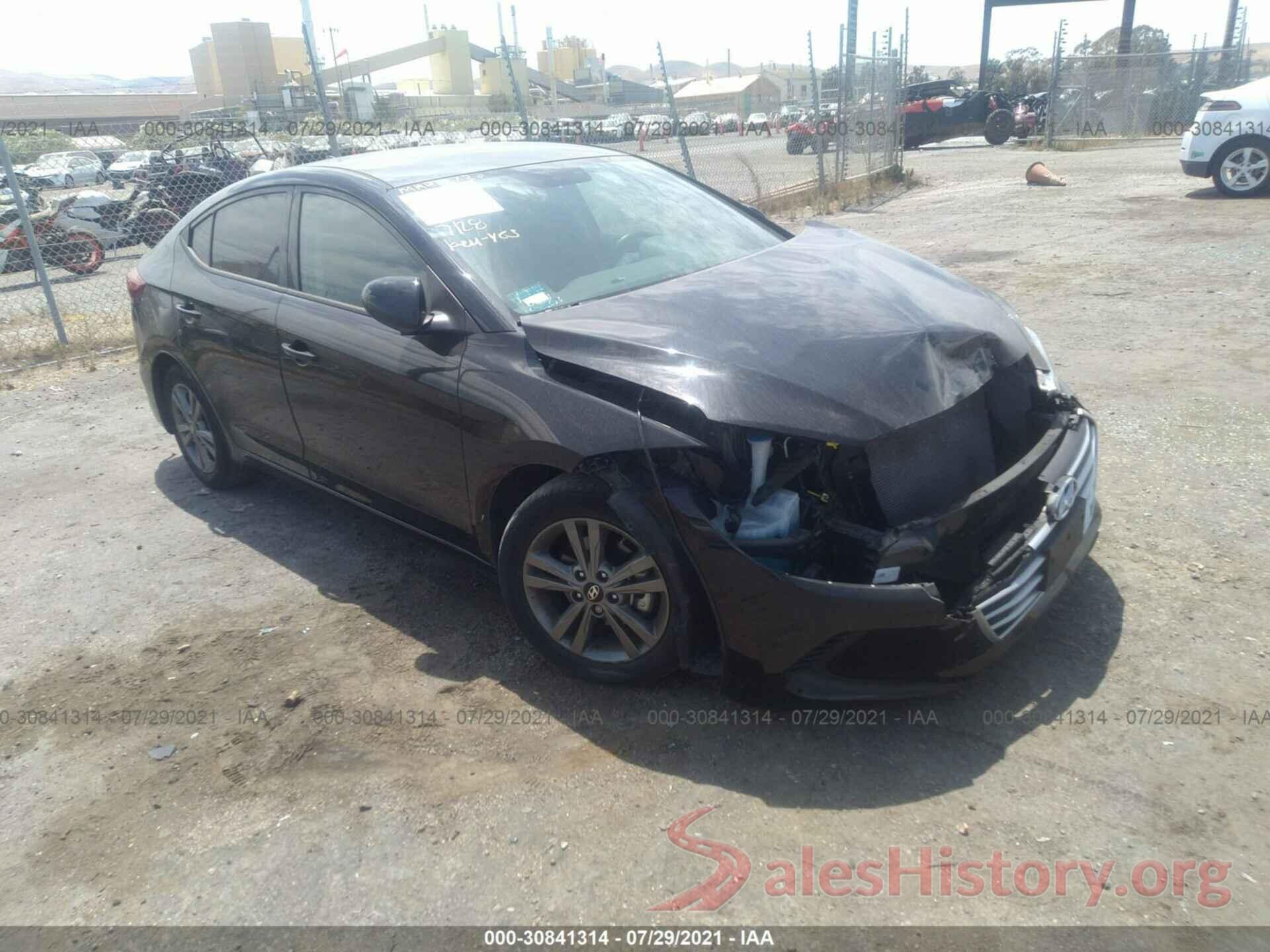 5NPD84LFXJH247936 2018 HYUNDAI ELANTRA