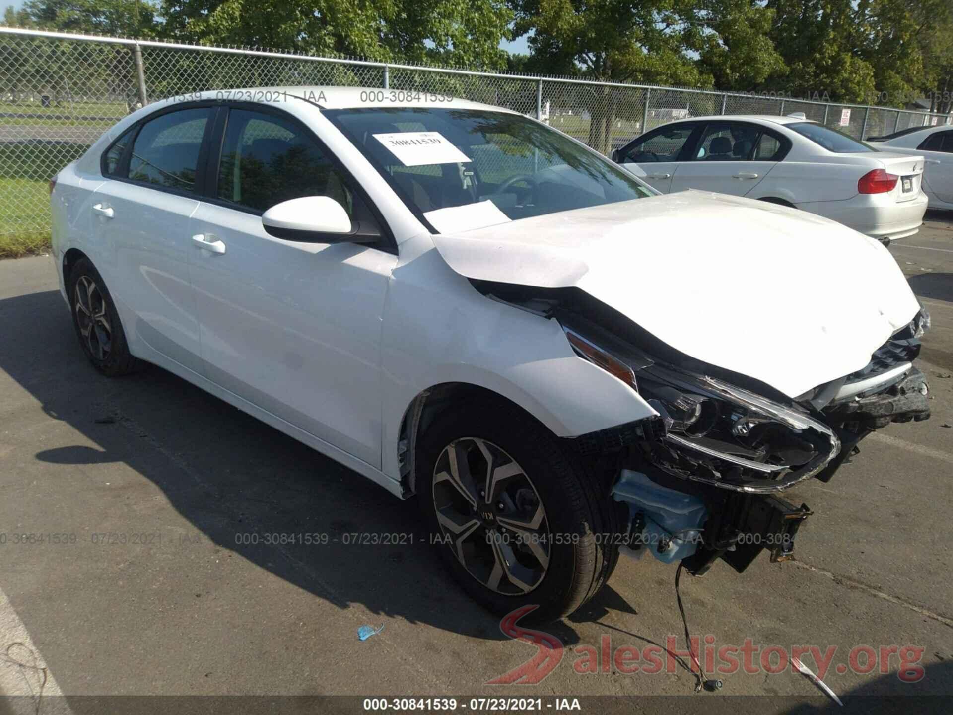 3KPF24AD1LE187287 2020 KIA FORTE