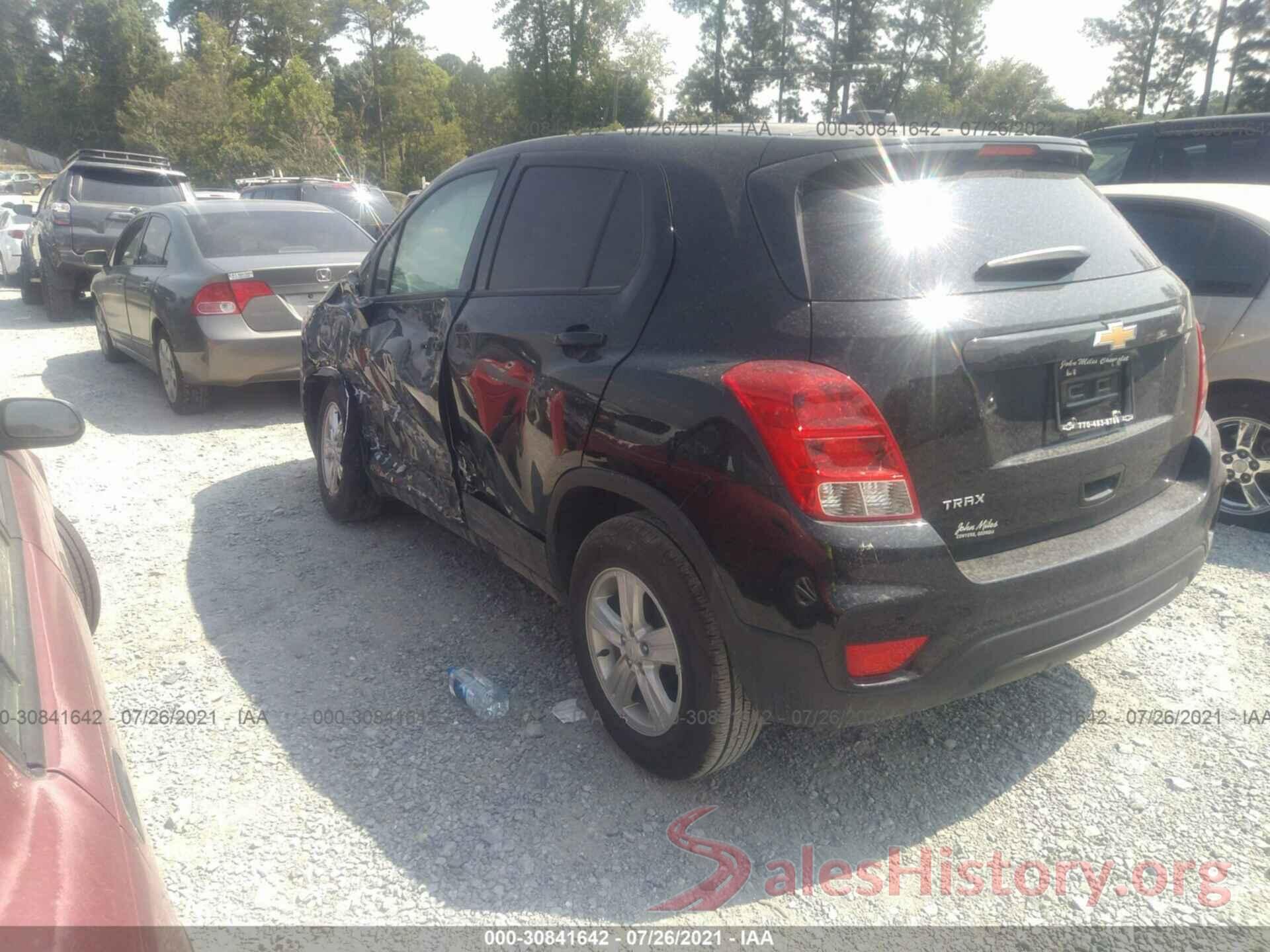 KL7CJKSB1LB337917 2020 CHEVROLET TRAX