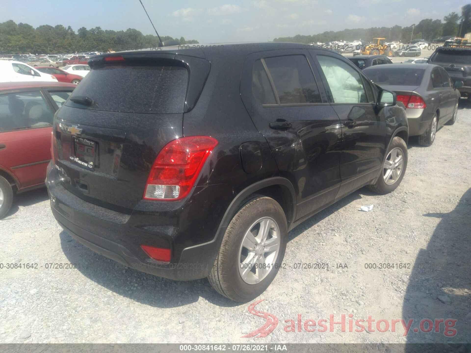 KL7CJKSB1LB337917 2020 CHEVROLET TRAX