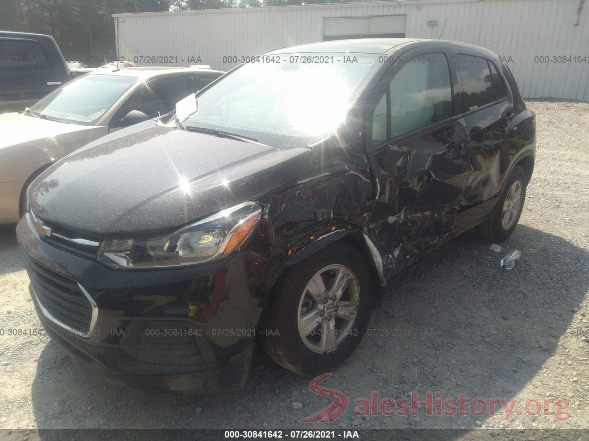 KL7CJKSB1LB337917 2020 CHEVROLET TRAX