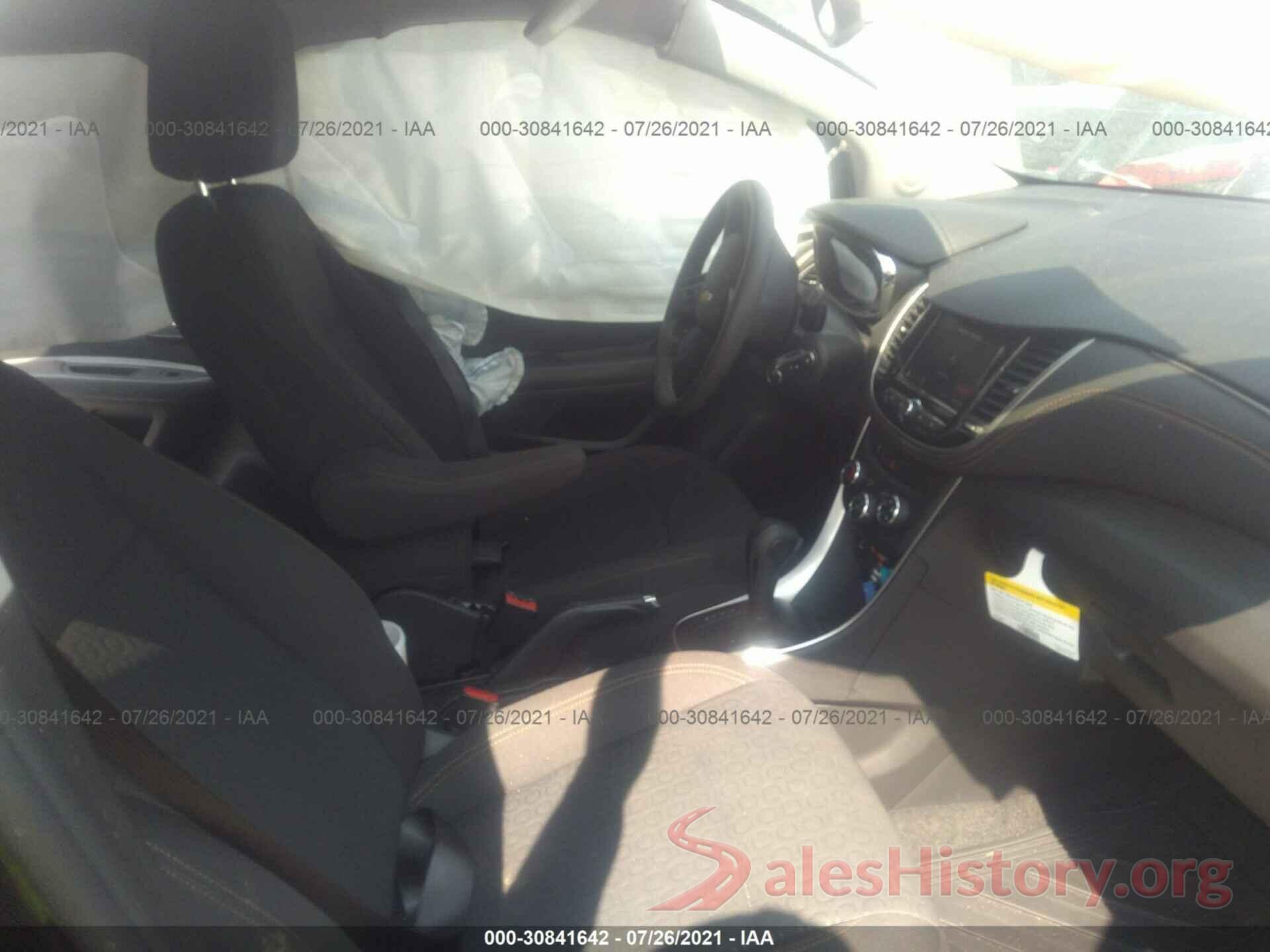 KL7CJKSB1LB337917 2020 CHEVROLET TRAX