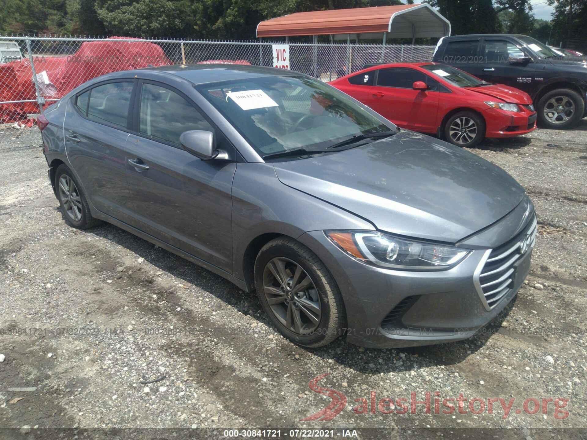 5NPD84LF9JH303705 2018 HYUNDAI ELANTRA