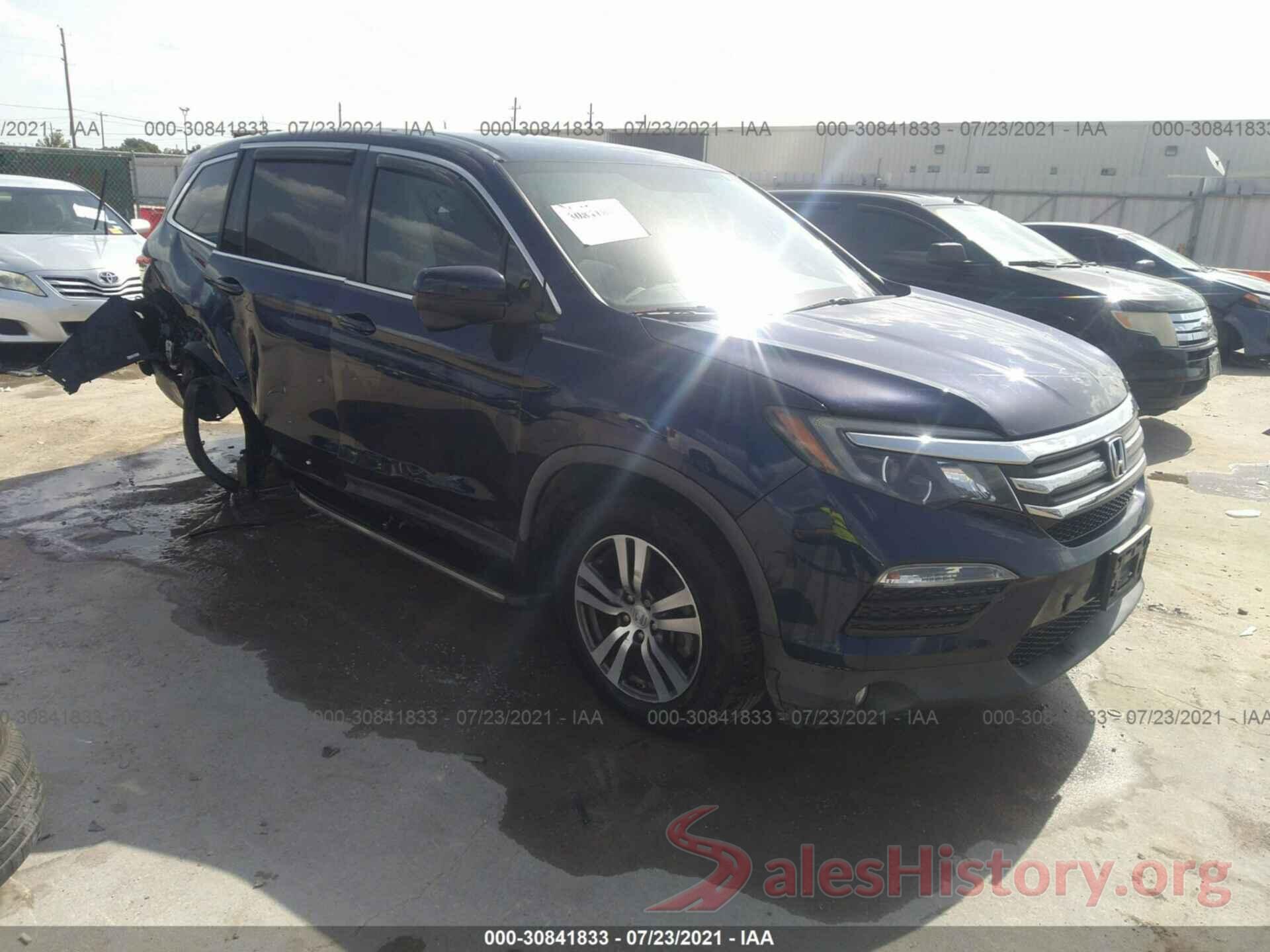 5FNYF5H31GB021836 2016 HONDA PILOT