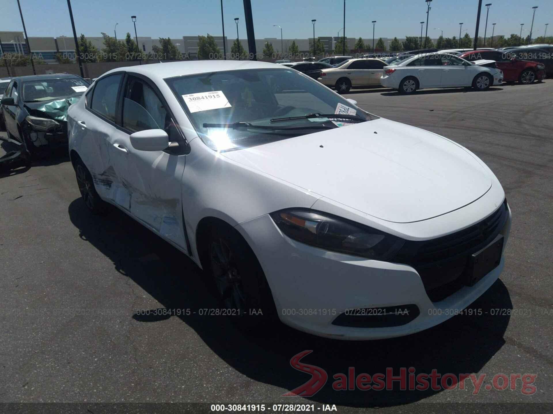 1C3CDFAA3GD607982 2016 DODGE DART