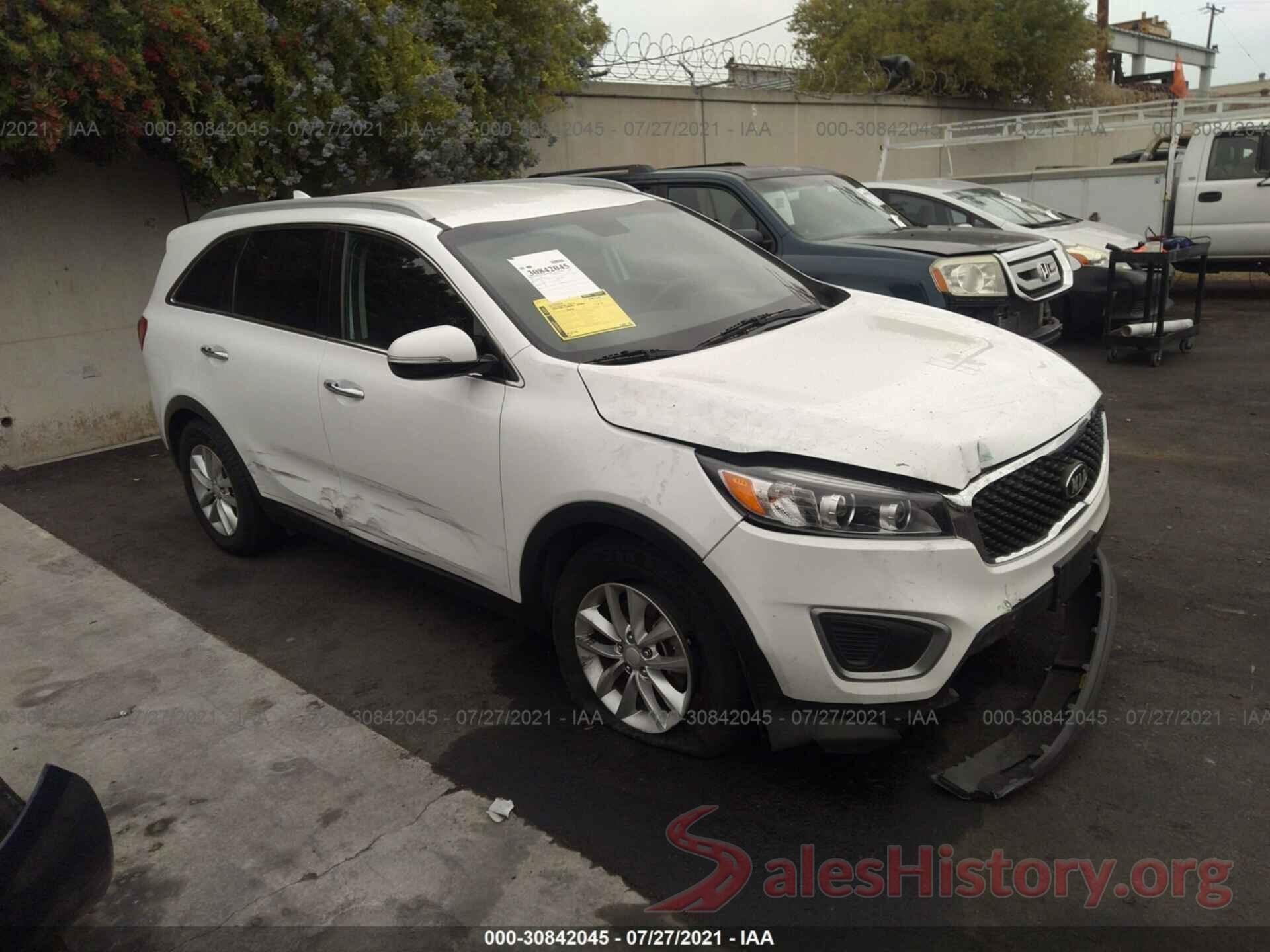 5XYPG4A36GG042834 2016 KIA SORENTO