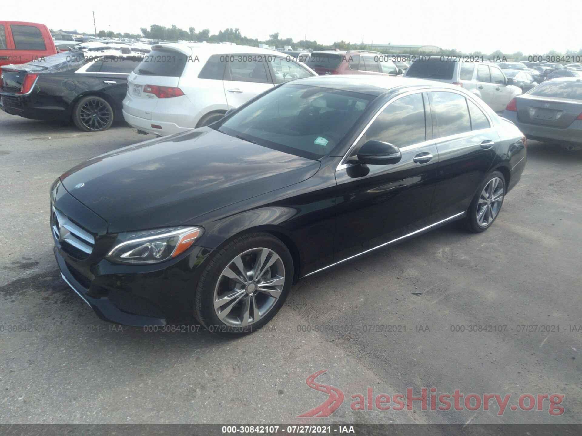 55SWF4JBXGU164446 2016 MERCEDES-BENZ C-CLASS