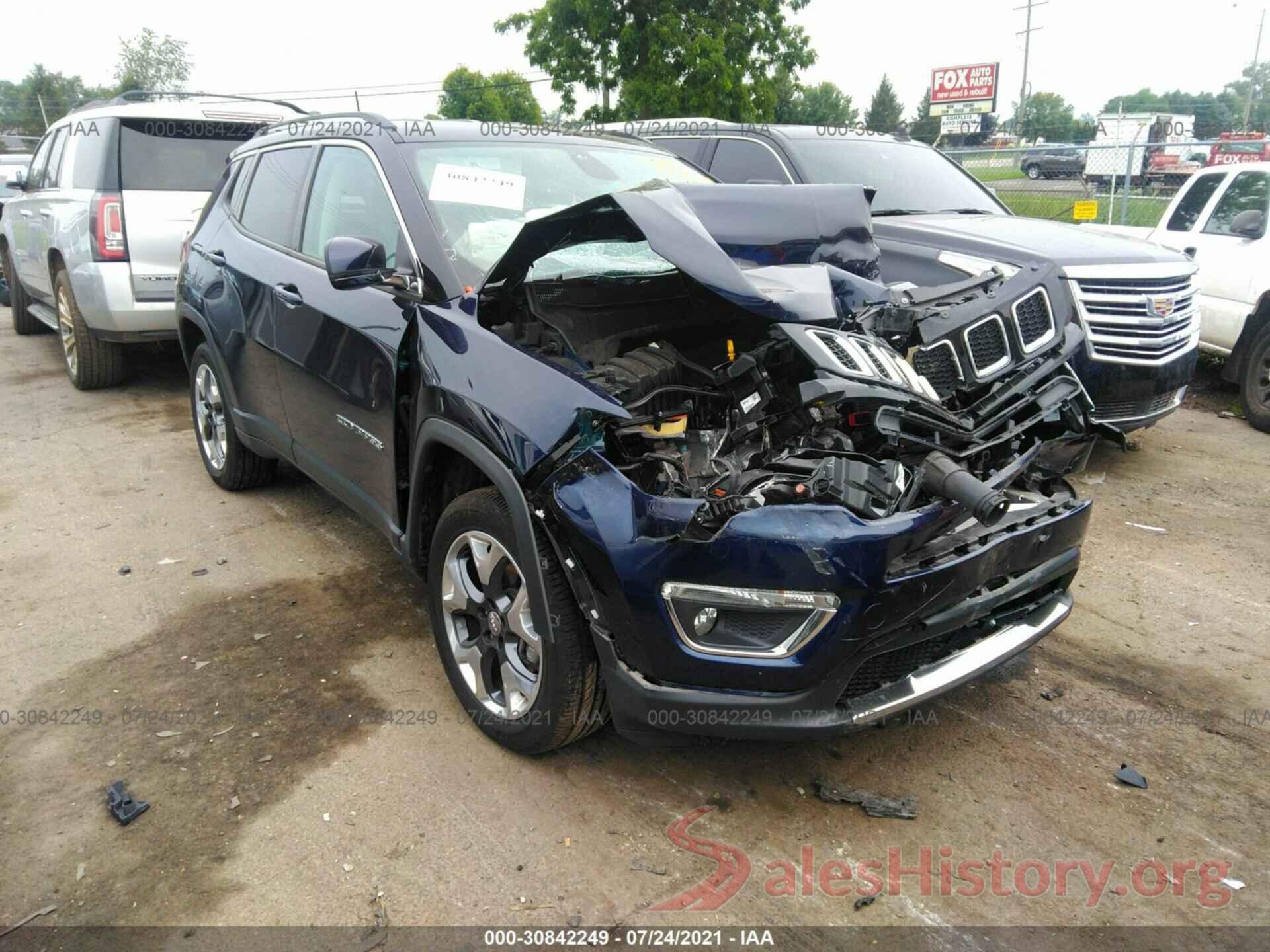 3C4NJDCB2LT228371 2020 JEEP COMPASS