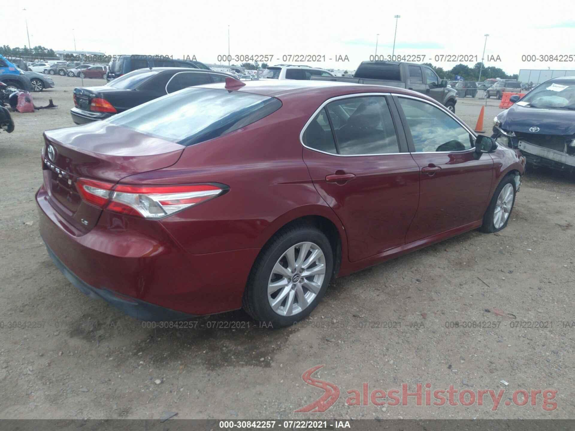 4T1B11HK6KU744579 2019 TOYOTA CAMRY