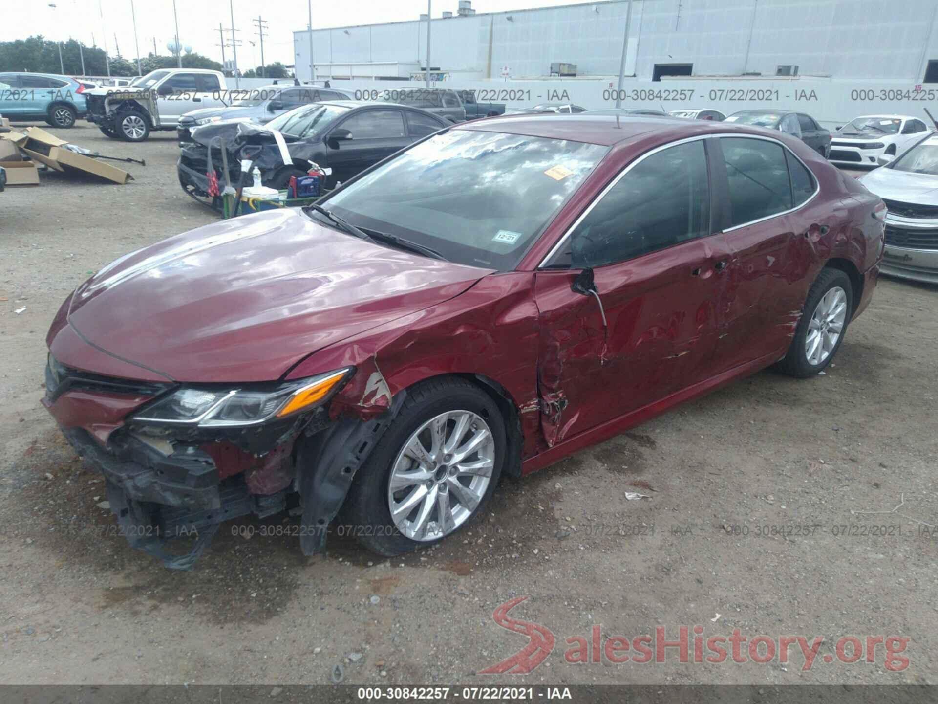 4T1B11HK6KU744579 2019 TOYOTA CAMRY