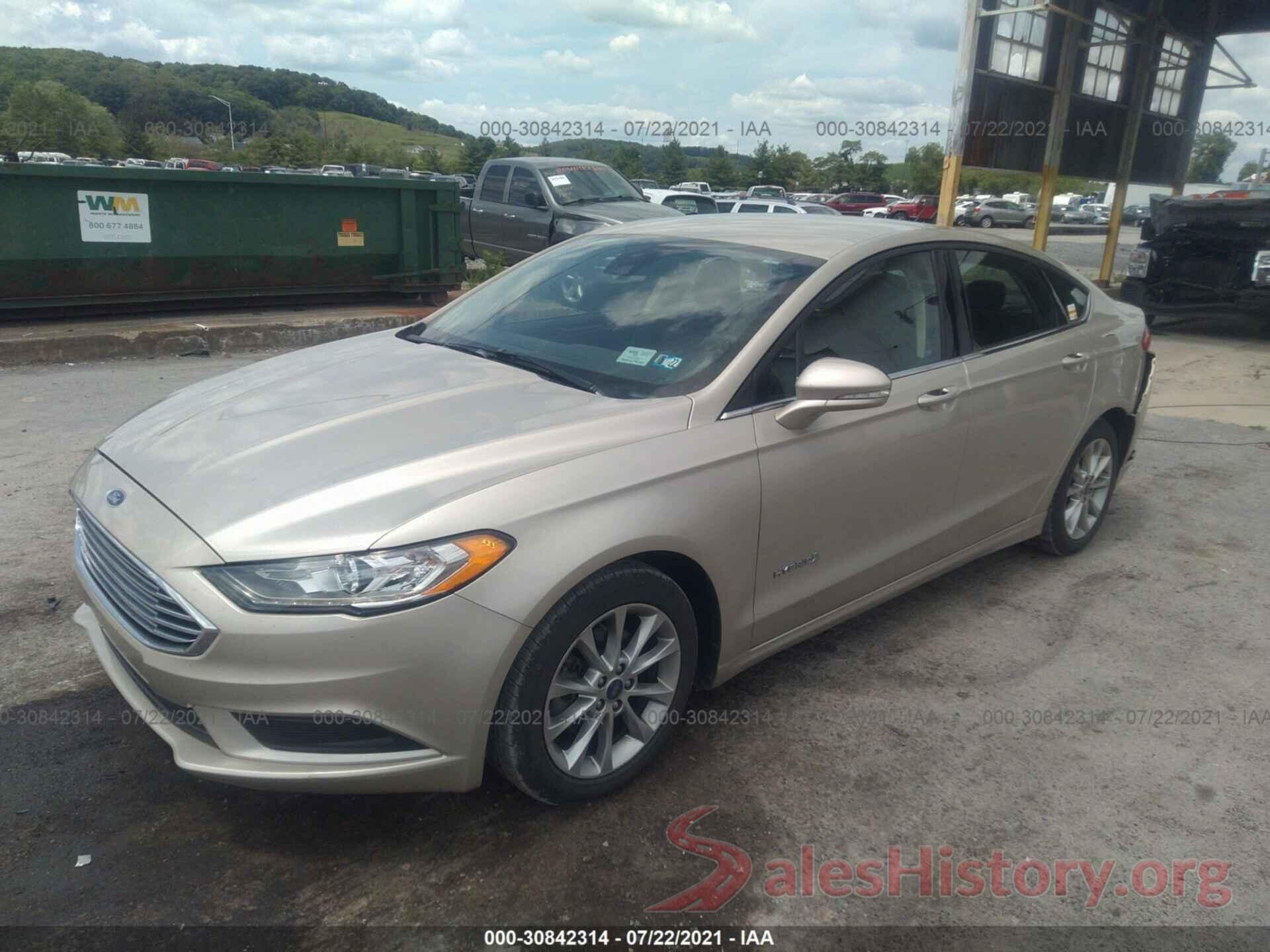 3FA6P0LUXHR296814 2017 FORD FUSION