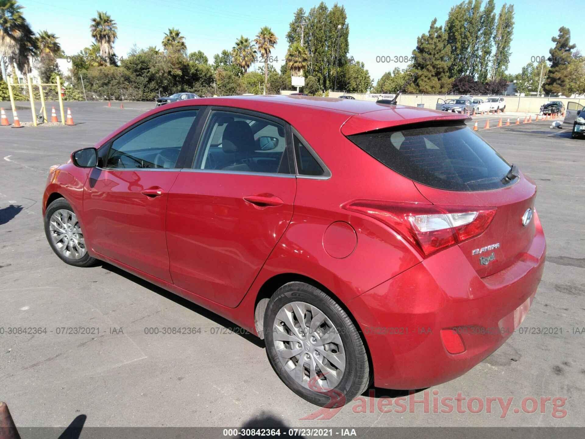 KMHD35LH8HU378445 2017 HYUNDAI ELANTRA GT