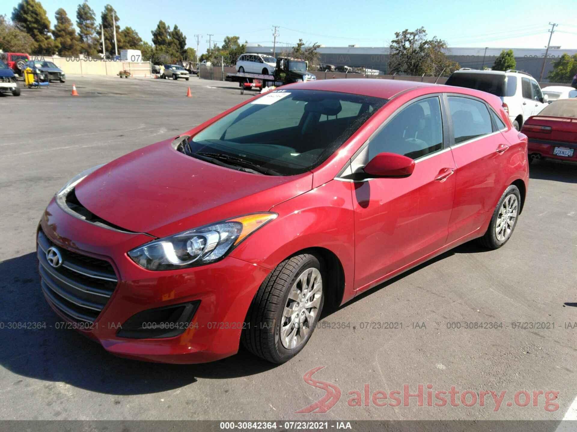 KMHD35LH8HU378445 2017 HYUNDAI ELANTRA GT