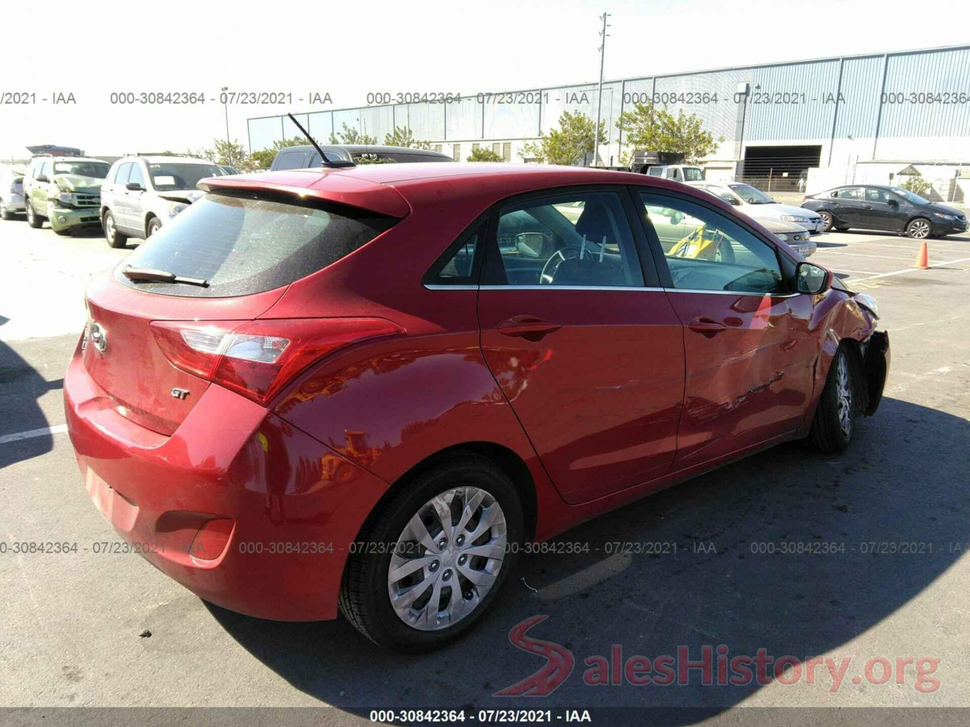 KMHD35LH8HU378445 2017 HYUNDAI ELANTRA GT