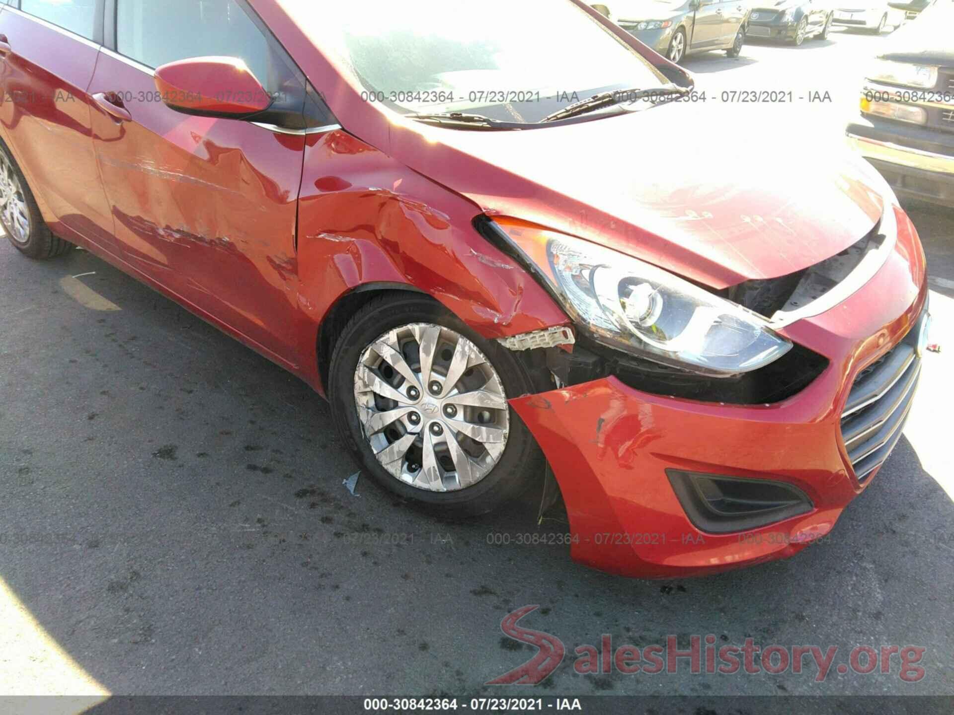 KMHD35LH8HU378445 2017 HYUNDAI ELANTRA GT