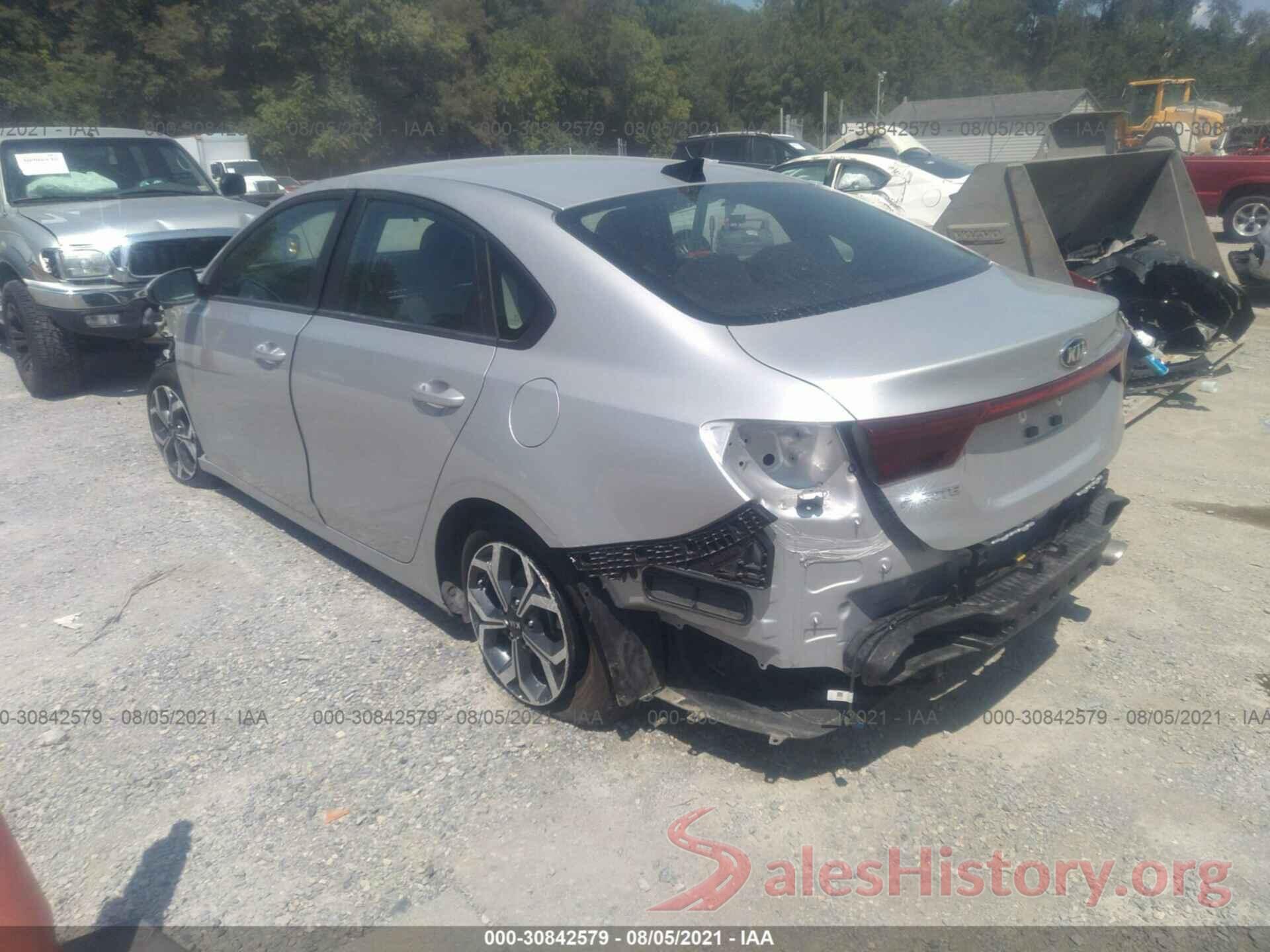 3KPF24AD7LE205839 2020 KIA FORTE