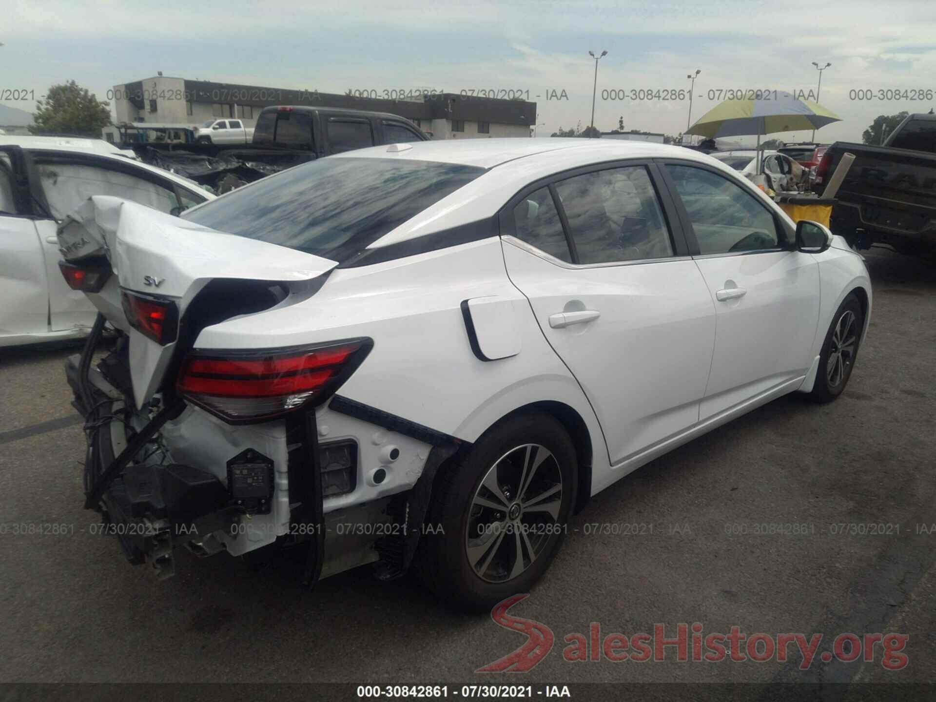 3N1AB8CV6LY239201 2020 NISSAN SENTRA