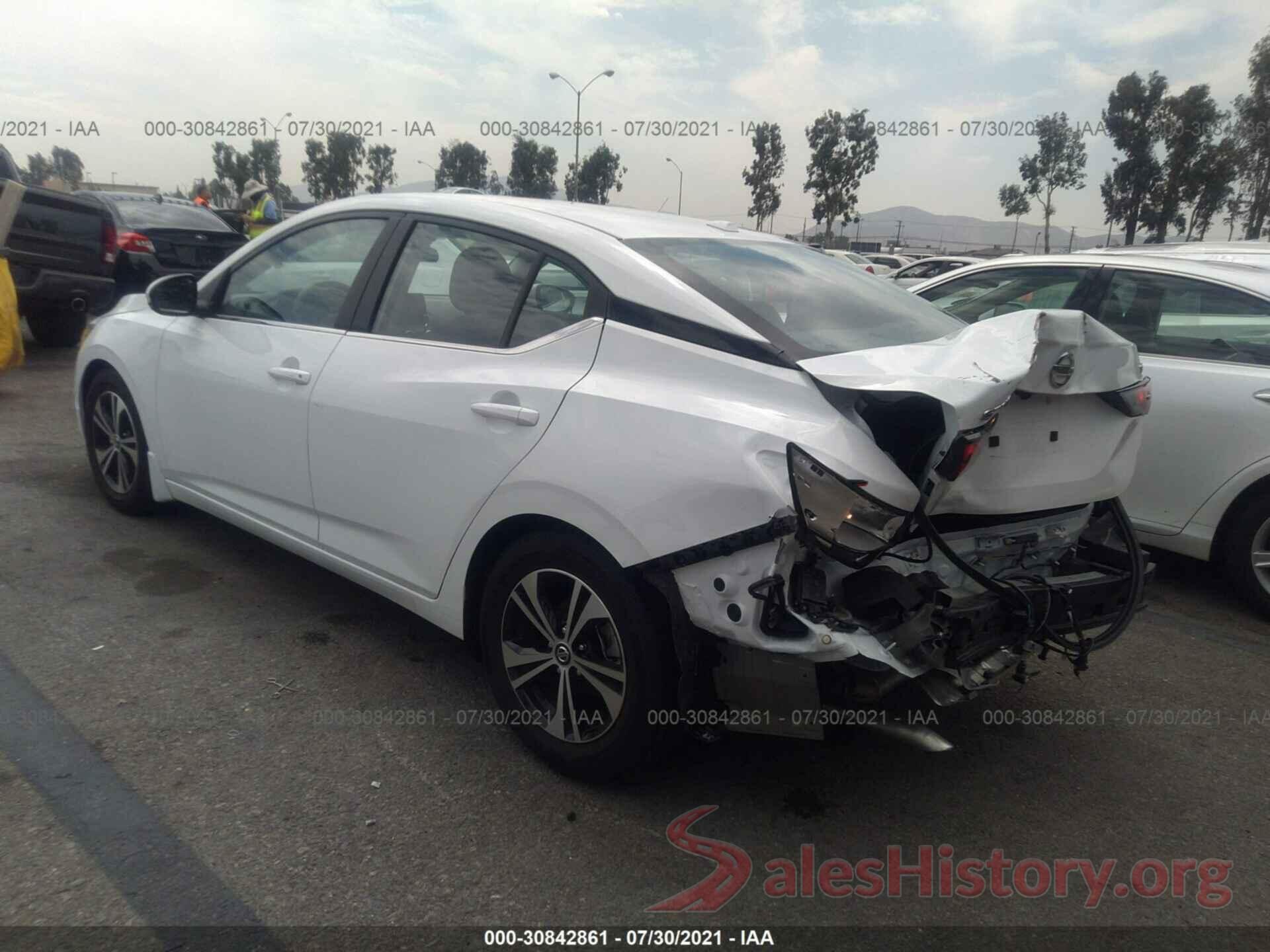 3N1AB8CV6LY239201 2020 NISSAN SENTRA