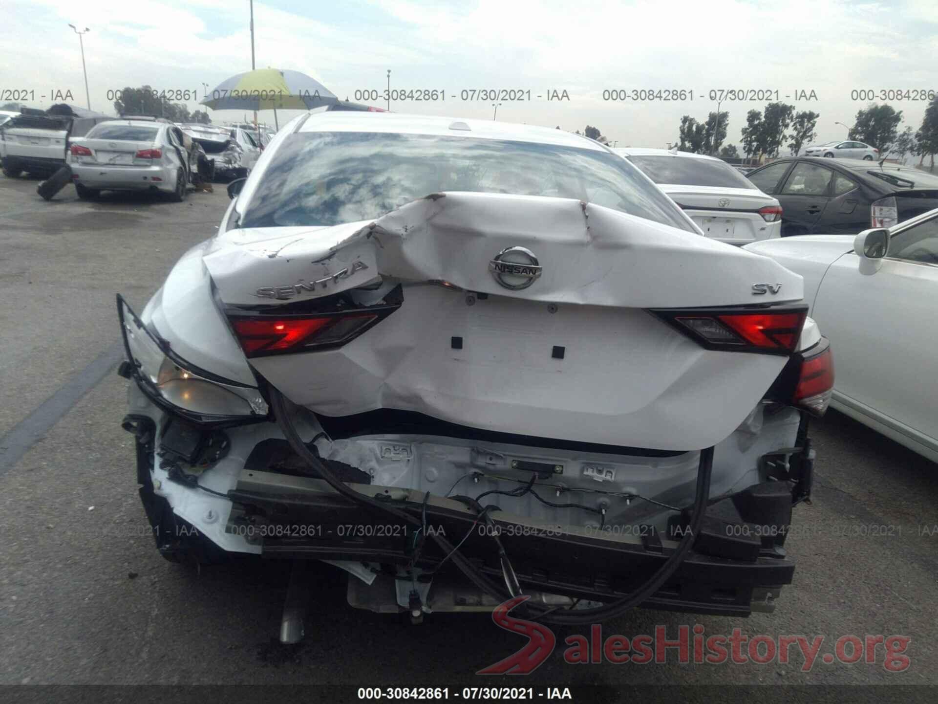 3N1AB8CV6LY239201 2020 NISSAN SENTRA