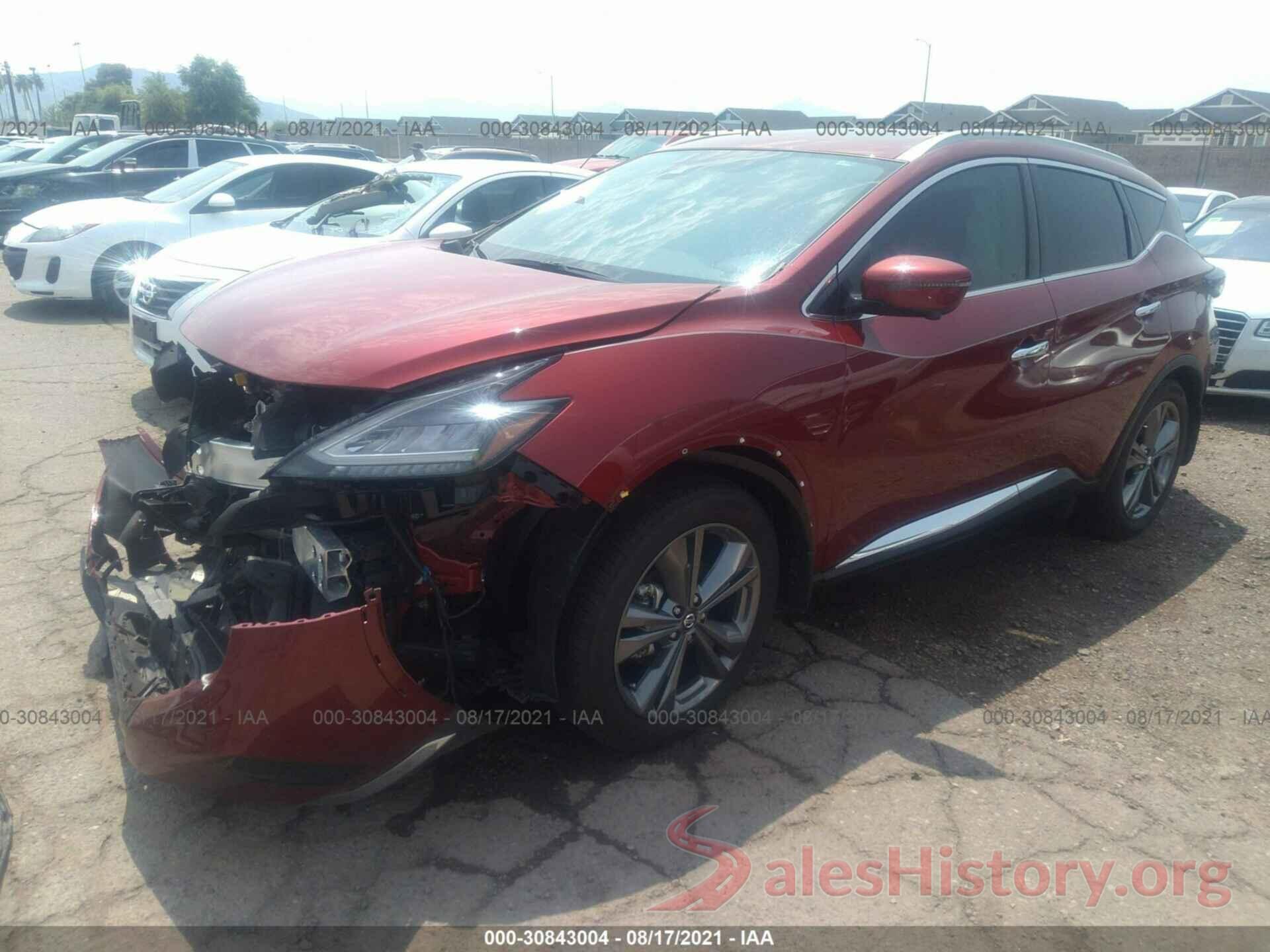 5N1AZ2DJ7LN107512 2020 NISSAN MURANO