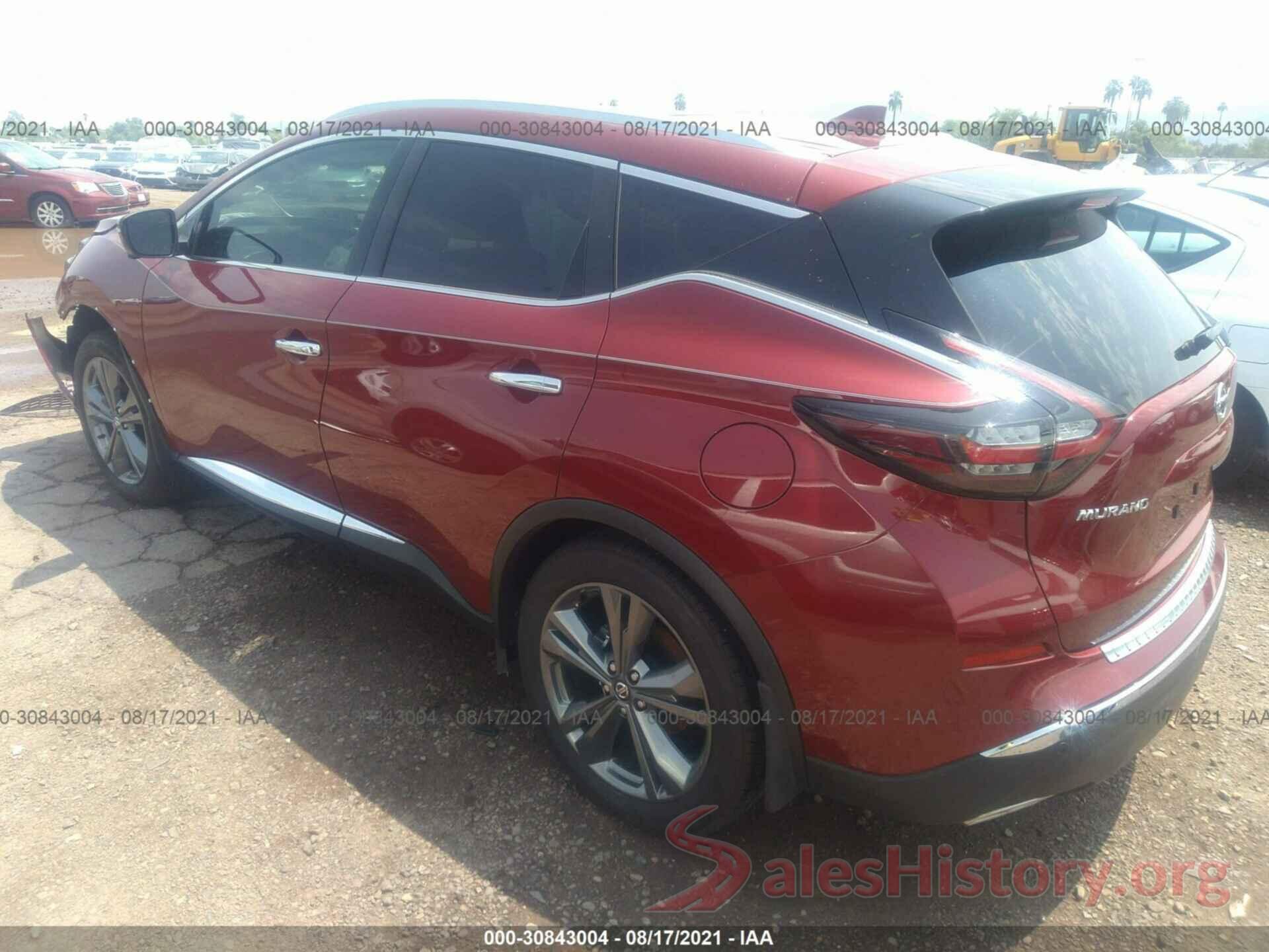 5N1AZ2DJ7LN107512 2020 NISSAN MURANO