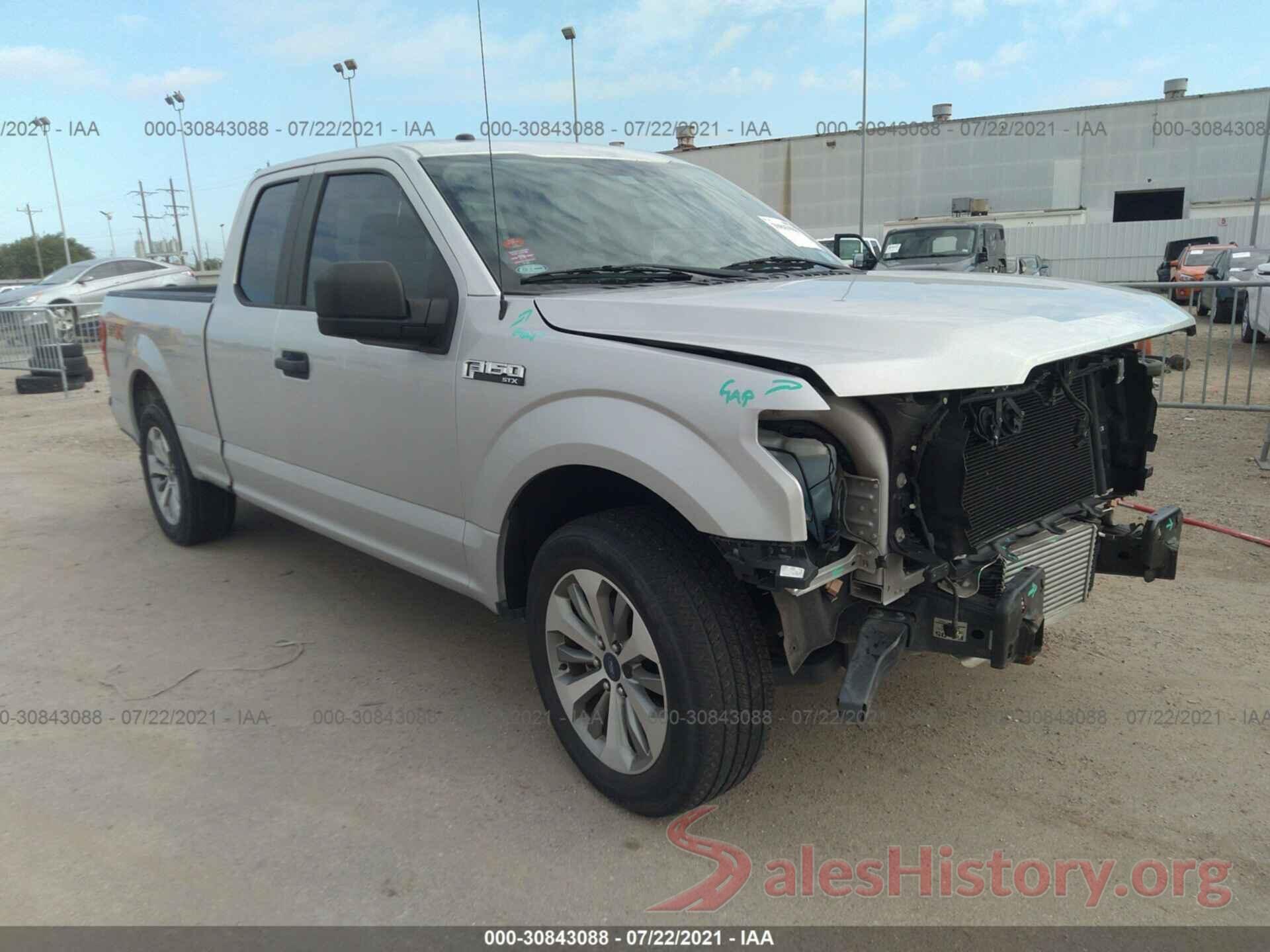 1FTEX1CP4JKD17589 2018 FORD F-150