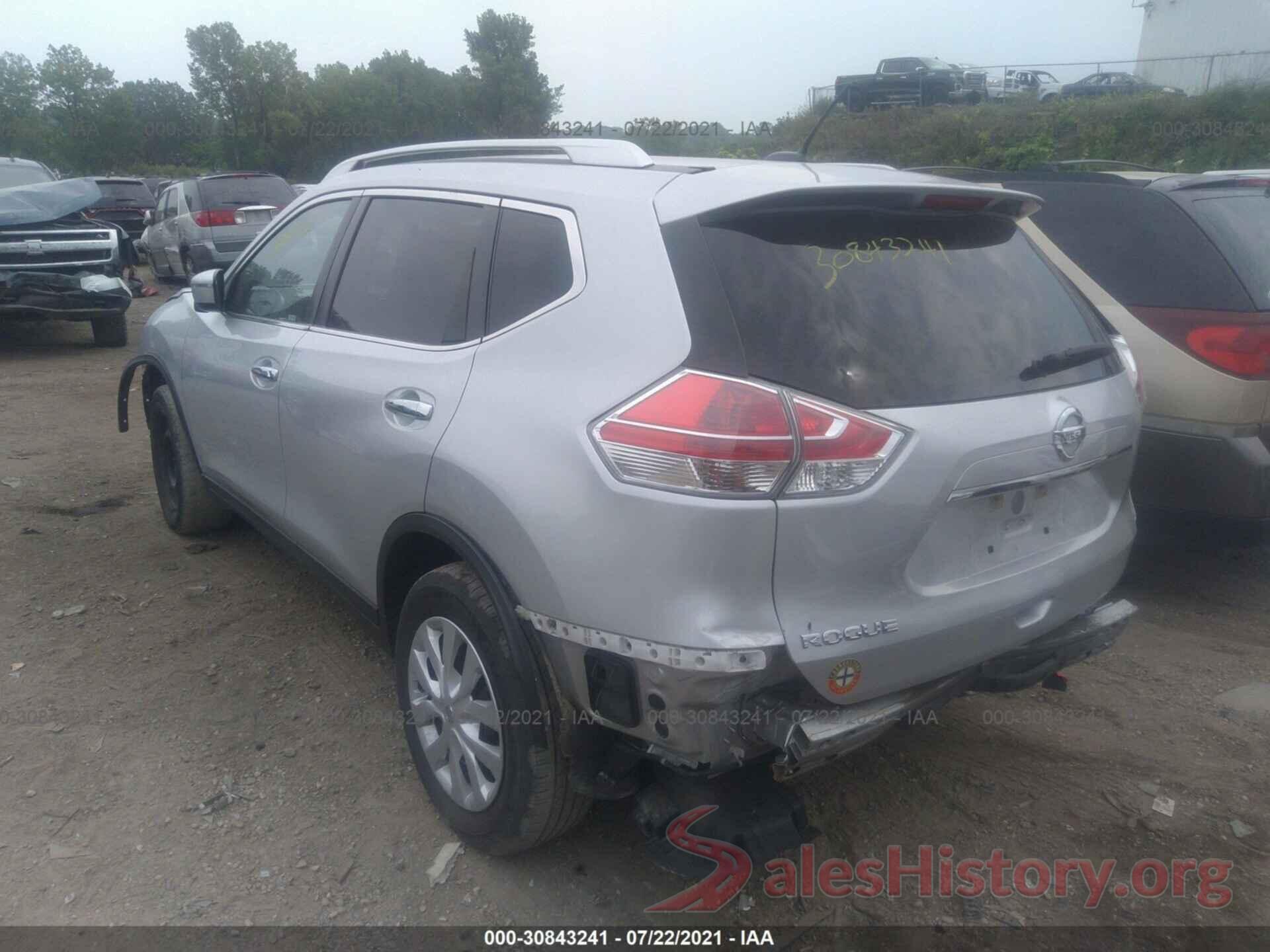 KNMAT2MT1GP693691 2016 NISSAN ROGUE