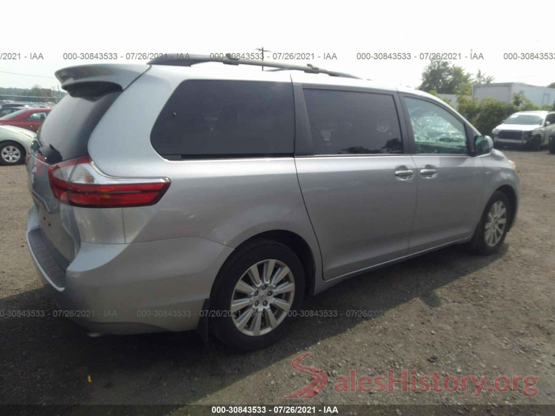 5TDDZ3DC5HS186754 2017 TOYOTA SIENNA