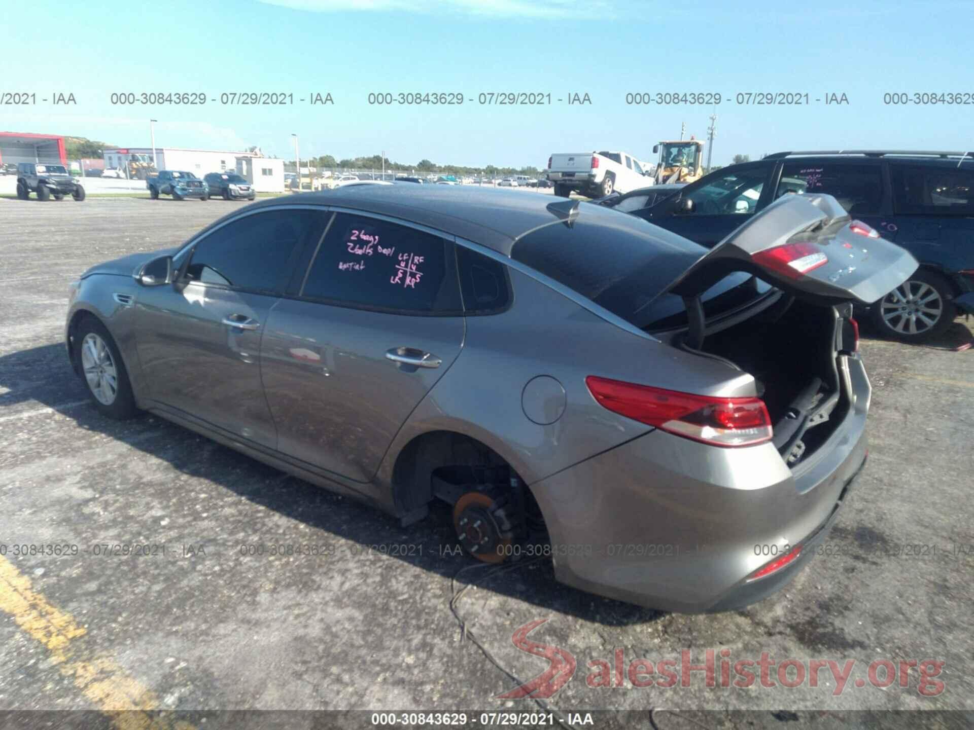 5XXGT4L34HG149038 2017 KIA OPTIMA