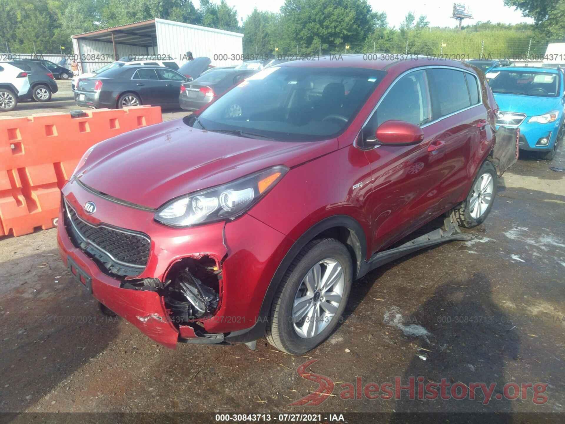 KNDPMCAC4J7333114 2018 KIA SPORTAGE