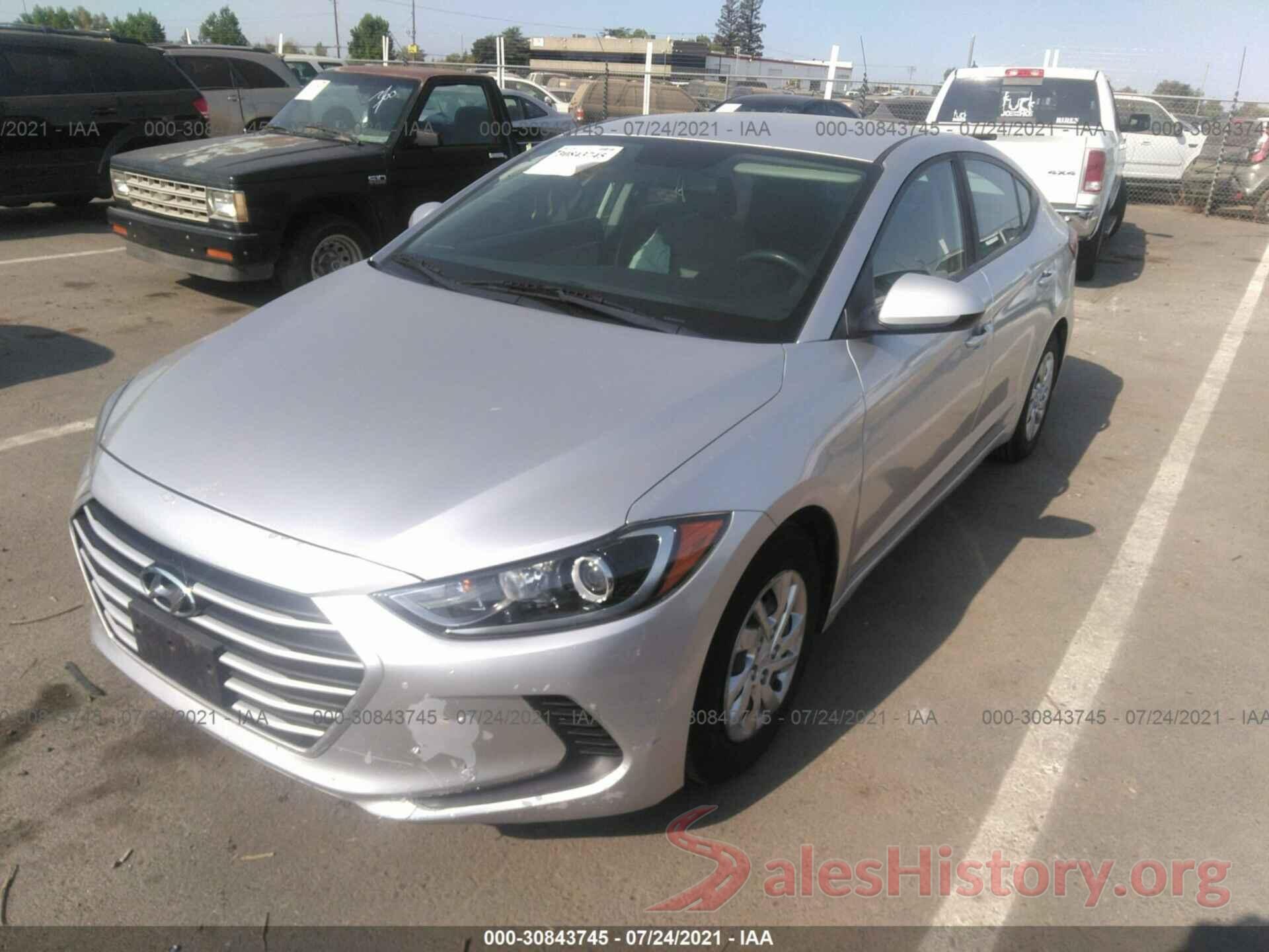 KMHD74LF6HU372138 2017 HYUNDAI ELANTRA