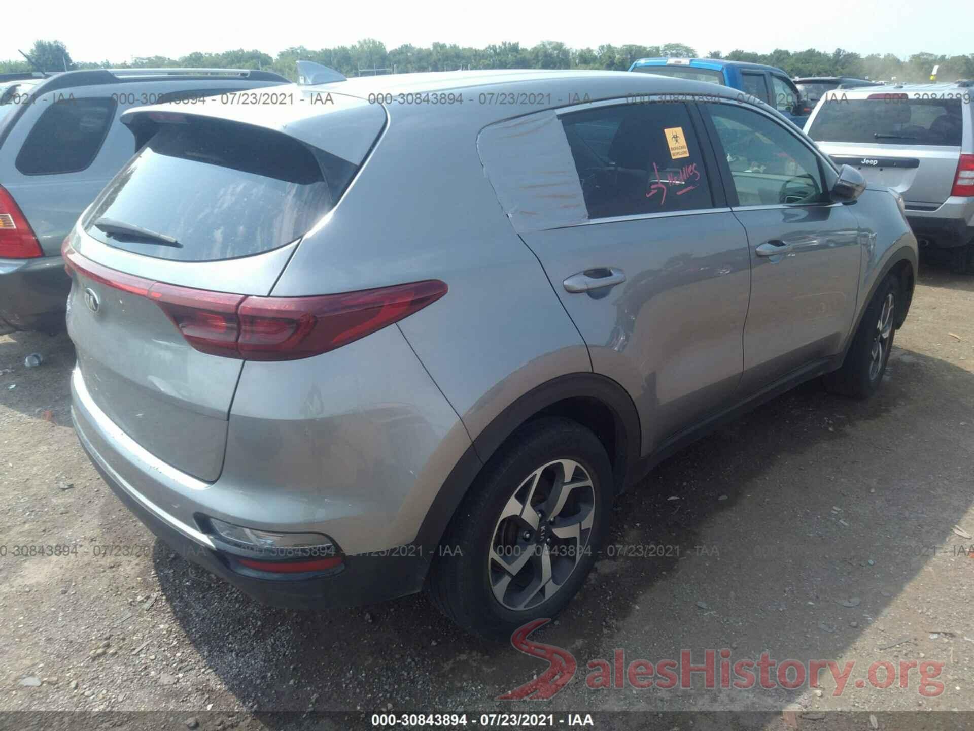 KNDPMCAC1L7708668 2020 KIA SPORTAGE