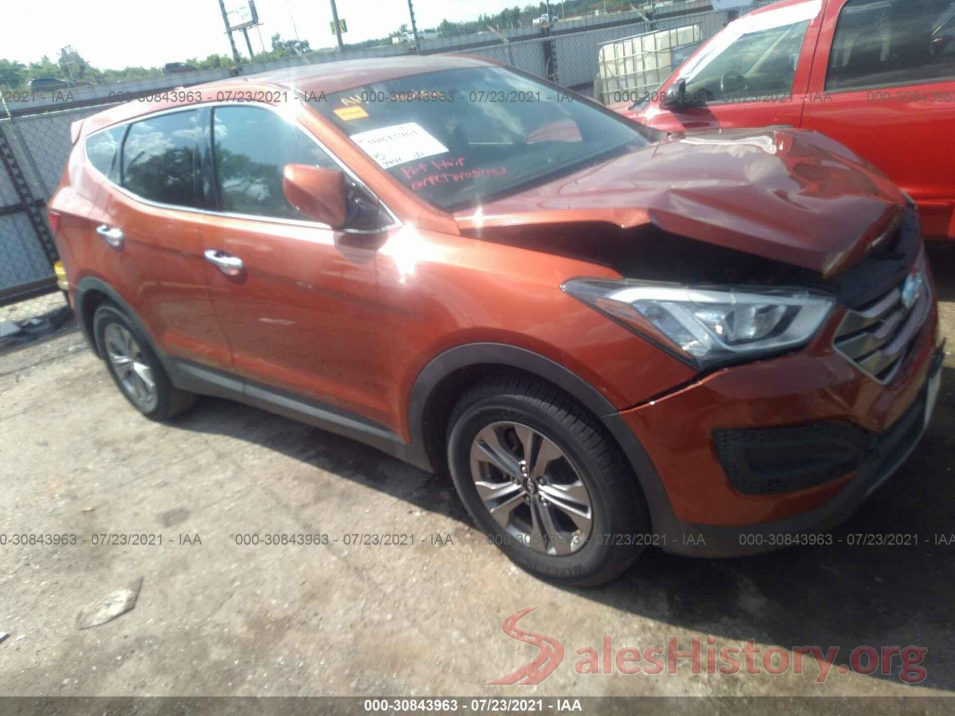 5XYZT3LB3GG348425 2016 HYUNDAI SANTA FE SPORT