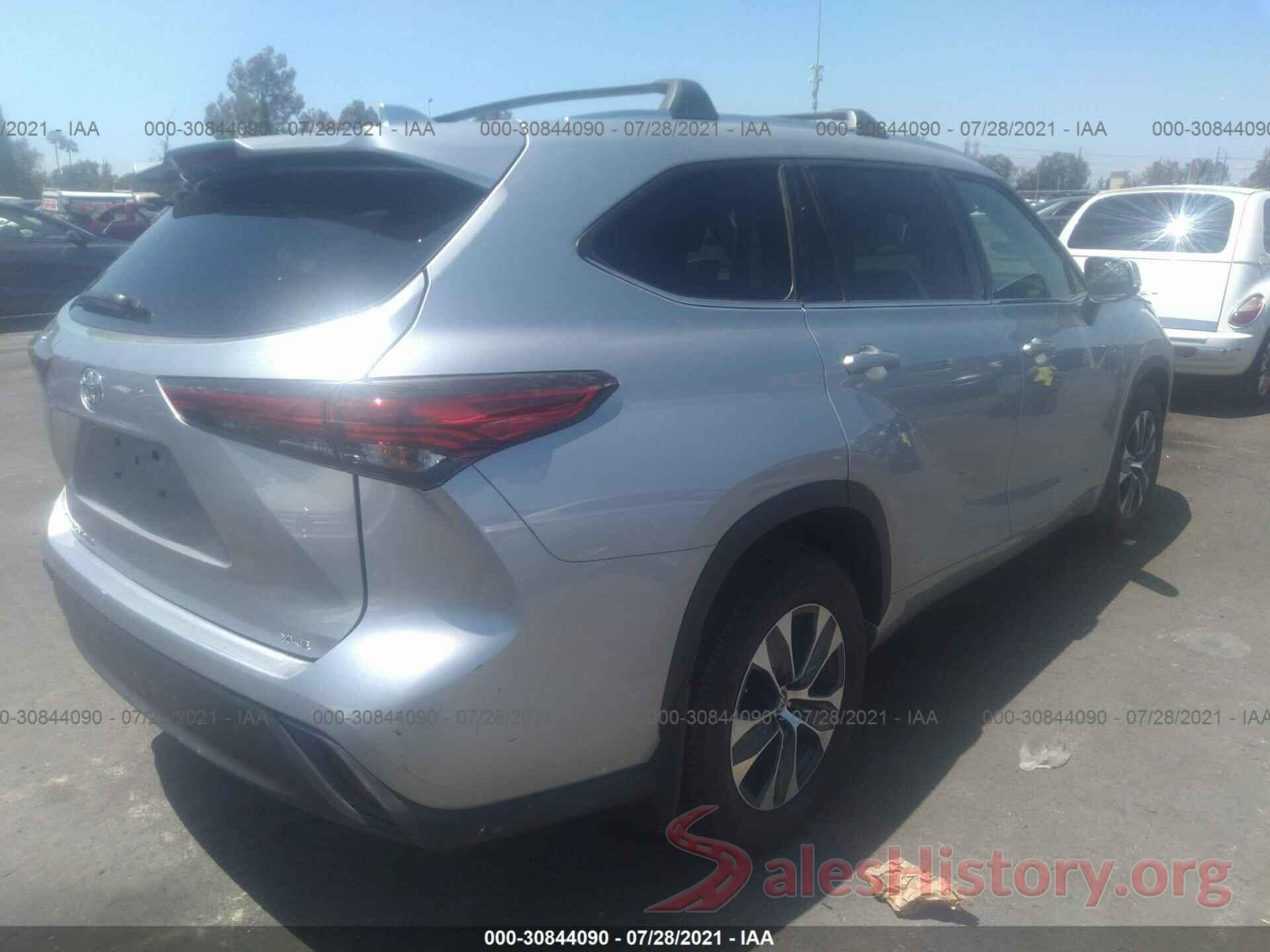 5TDHZRAH5MS037310 2021 TOYOTA HIGHLANDER