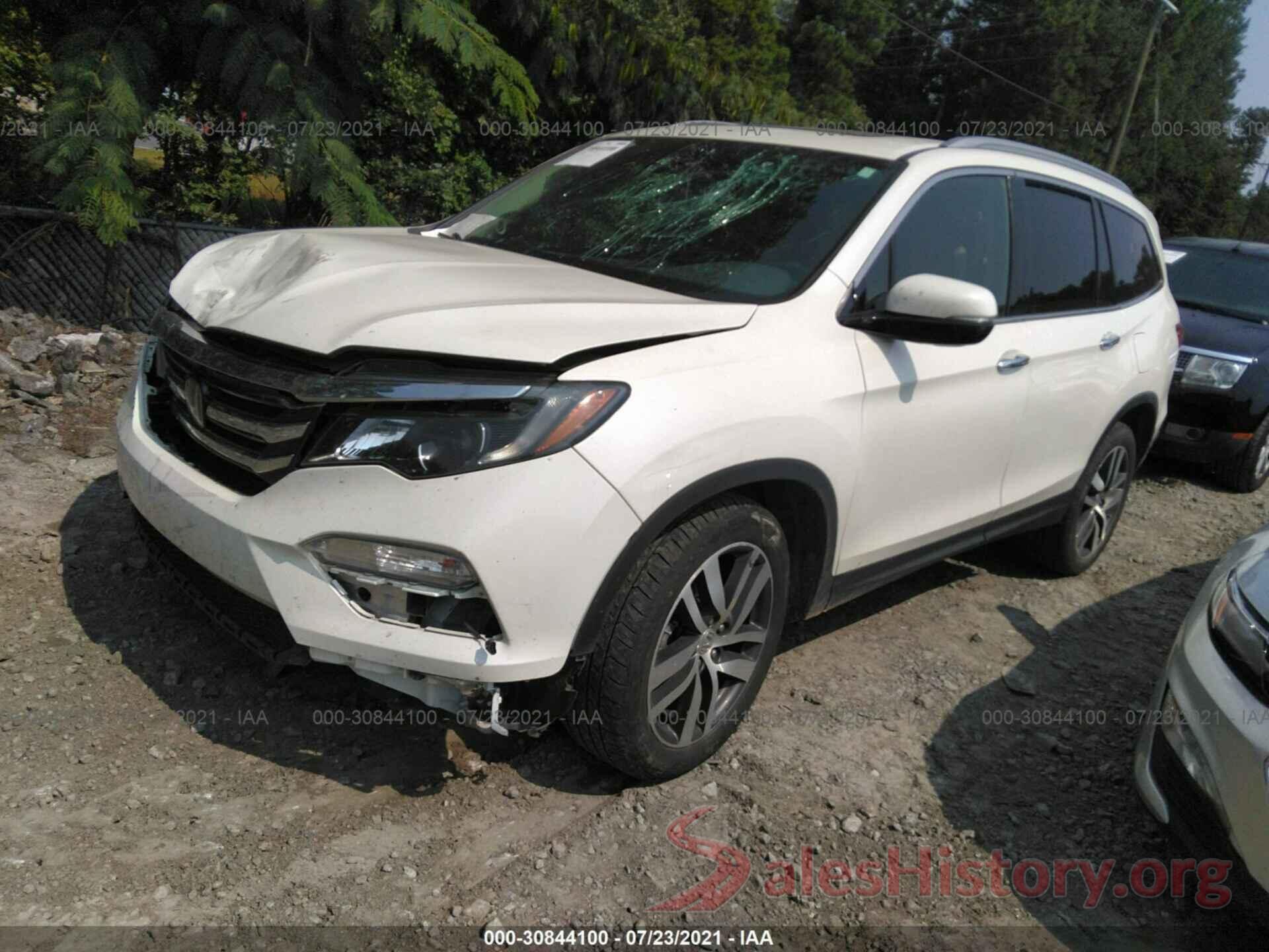 5FNYF6H9XGB076943 2016 HONDA PILOT