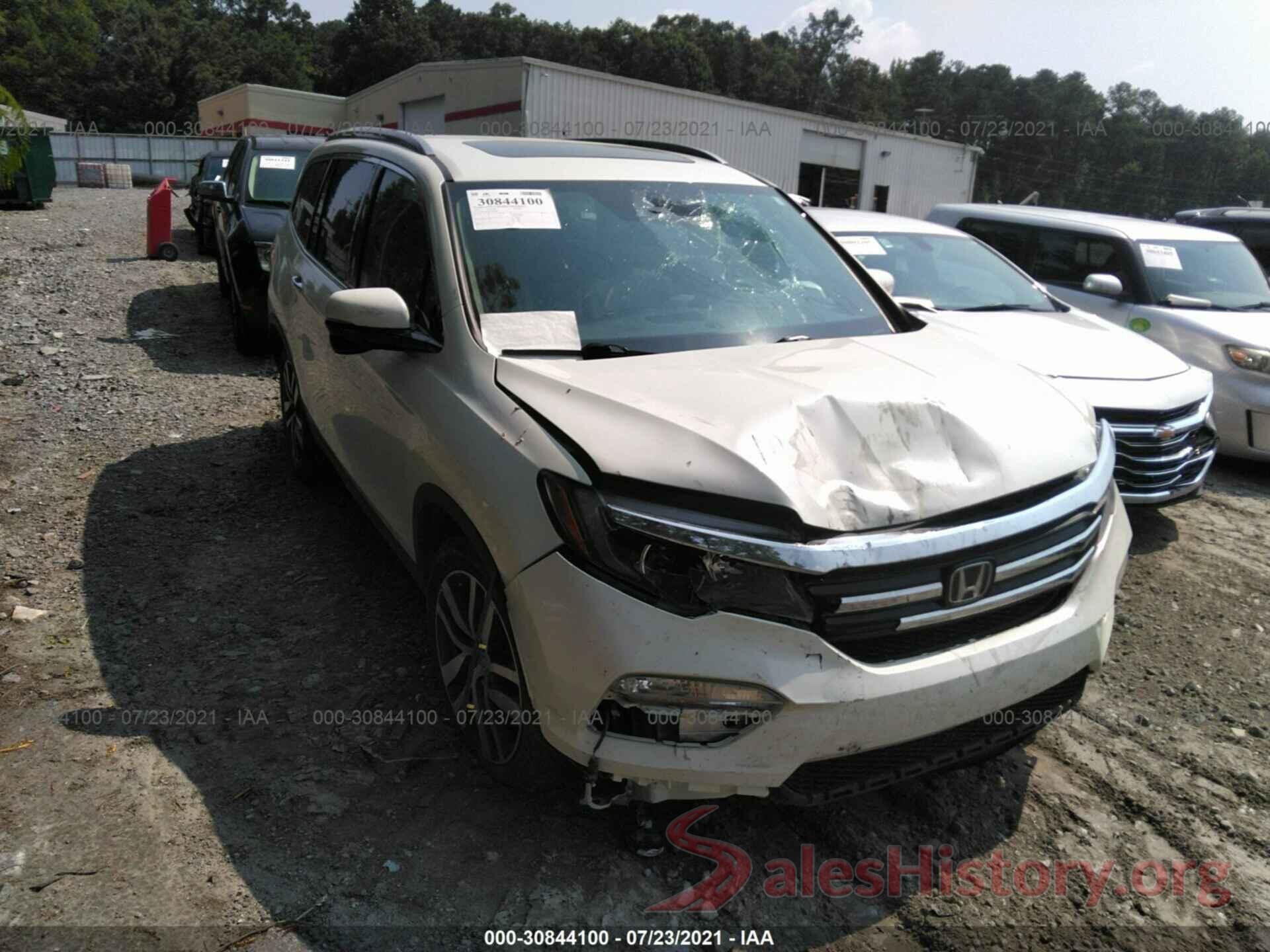 5FNYF6H9XGB076943 2016 HONDA PILOT