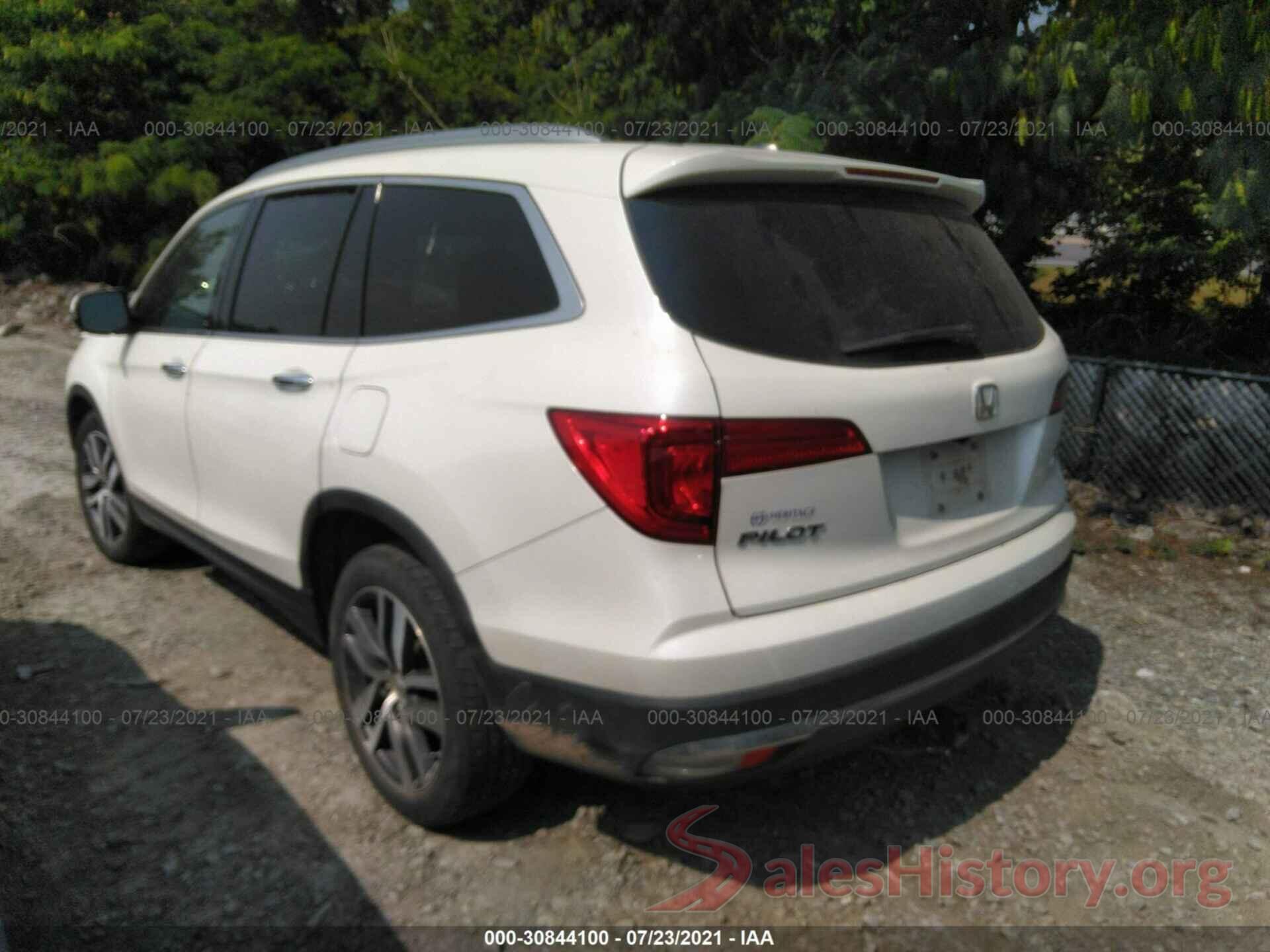 5FNYF6H9XGB076943 2016 HONDA PILOT