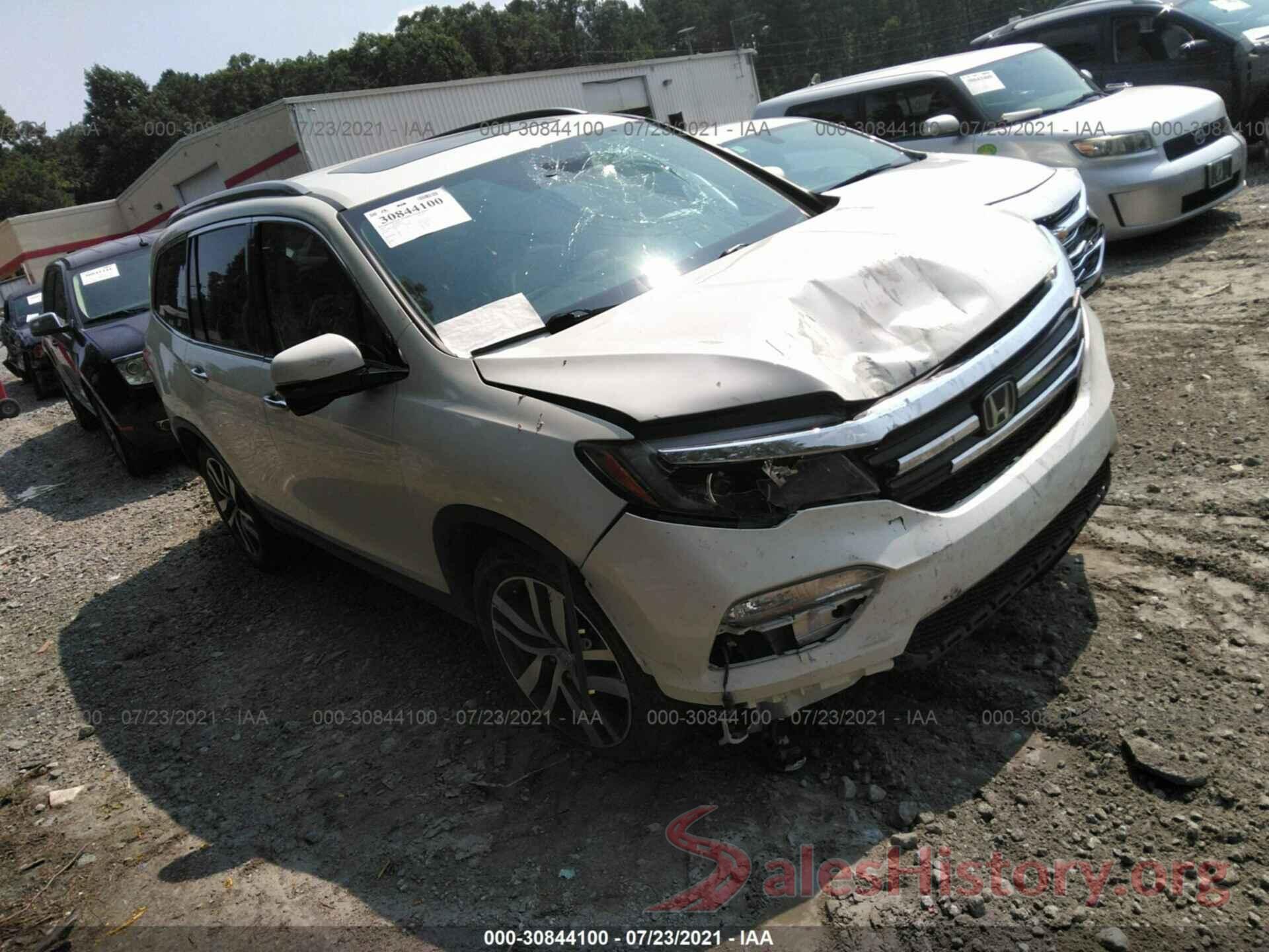 5FNYF6H9XGB076943 2016 HONDA PILOT