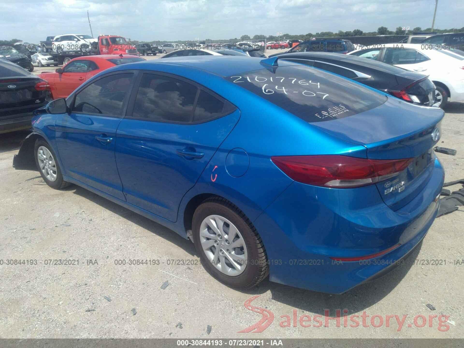 KMHD74LF8HU409657 2017 HYUNDAI ELANTRA