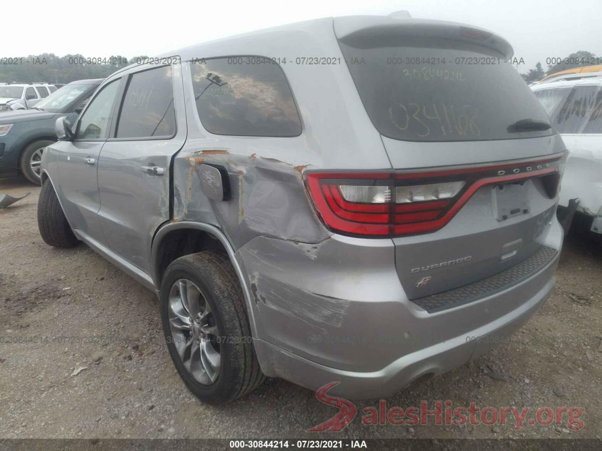 1C4RDJDGXKC651629 2019 DODGE DURANGO