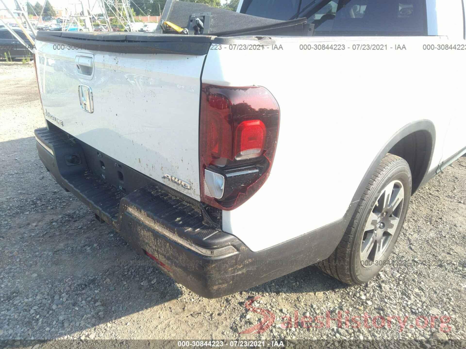 5FPYK3F70KB001809 2019 HONDA RIDGELINE