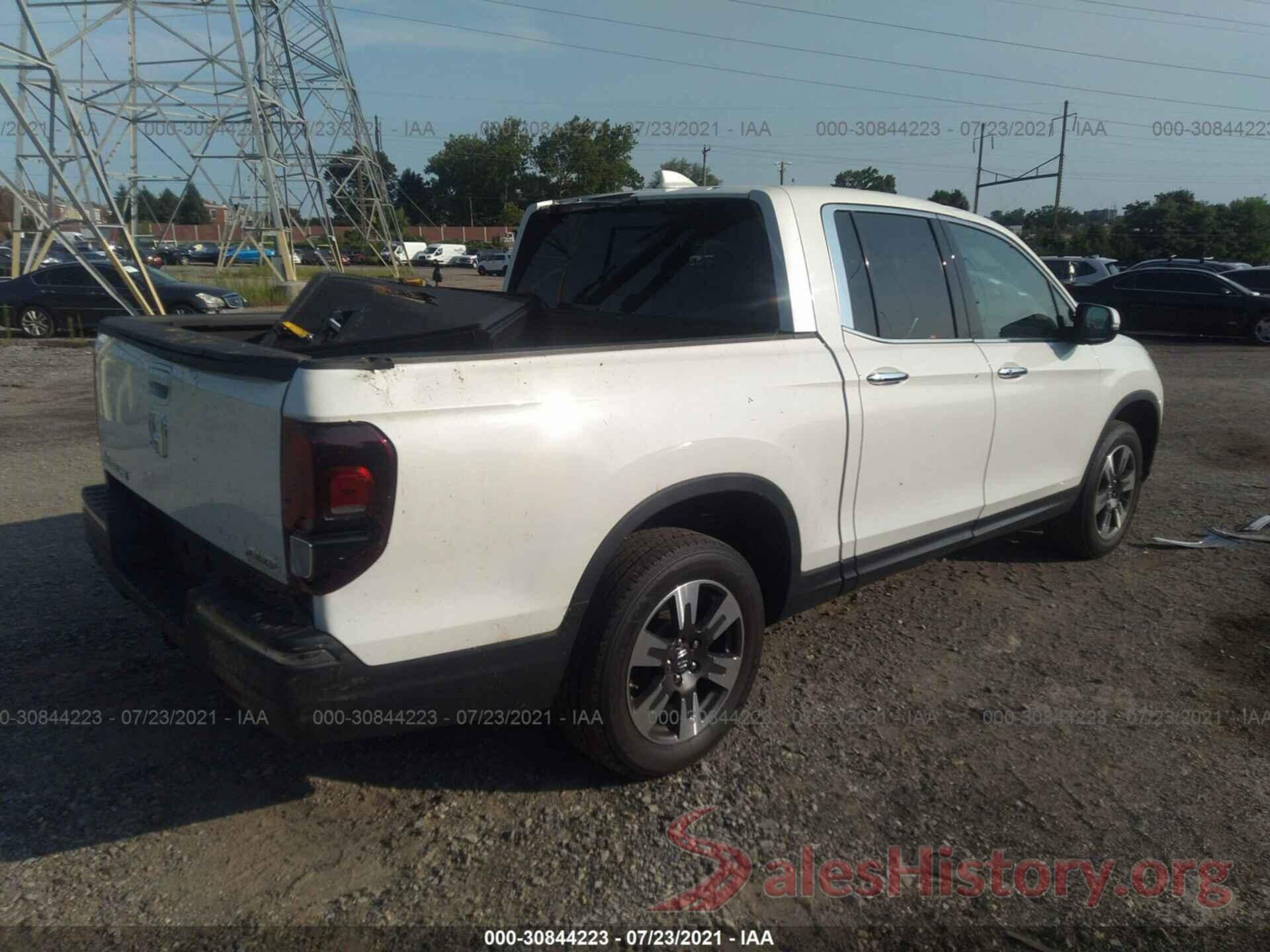 5FPYK3F70KB001809 2019 HONDA RIDGELINE