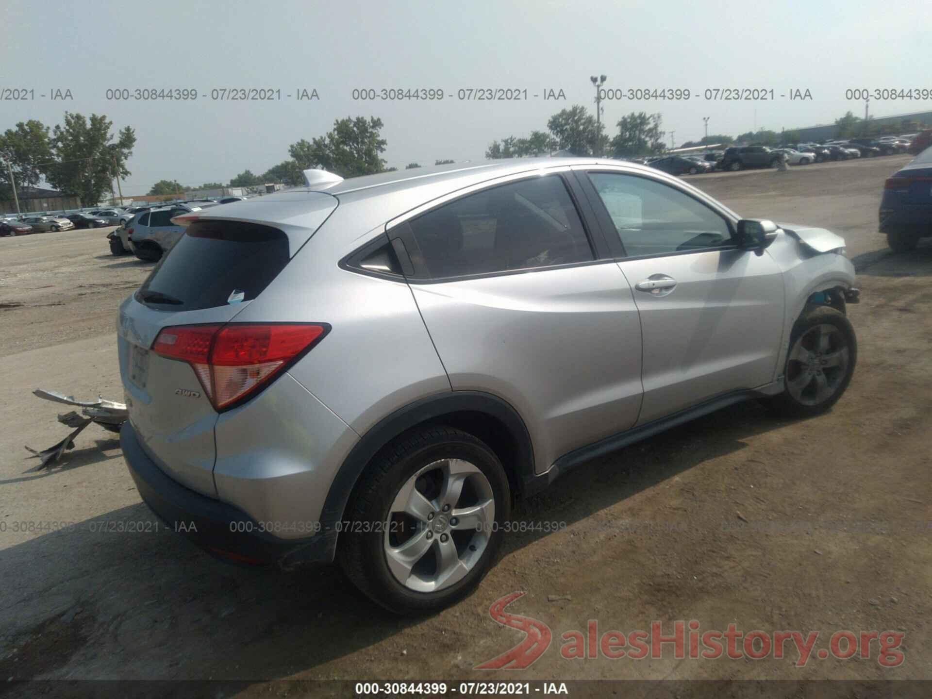 3CZRU6H55GM726081 2016 HONDA HR-V