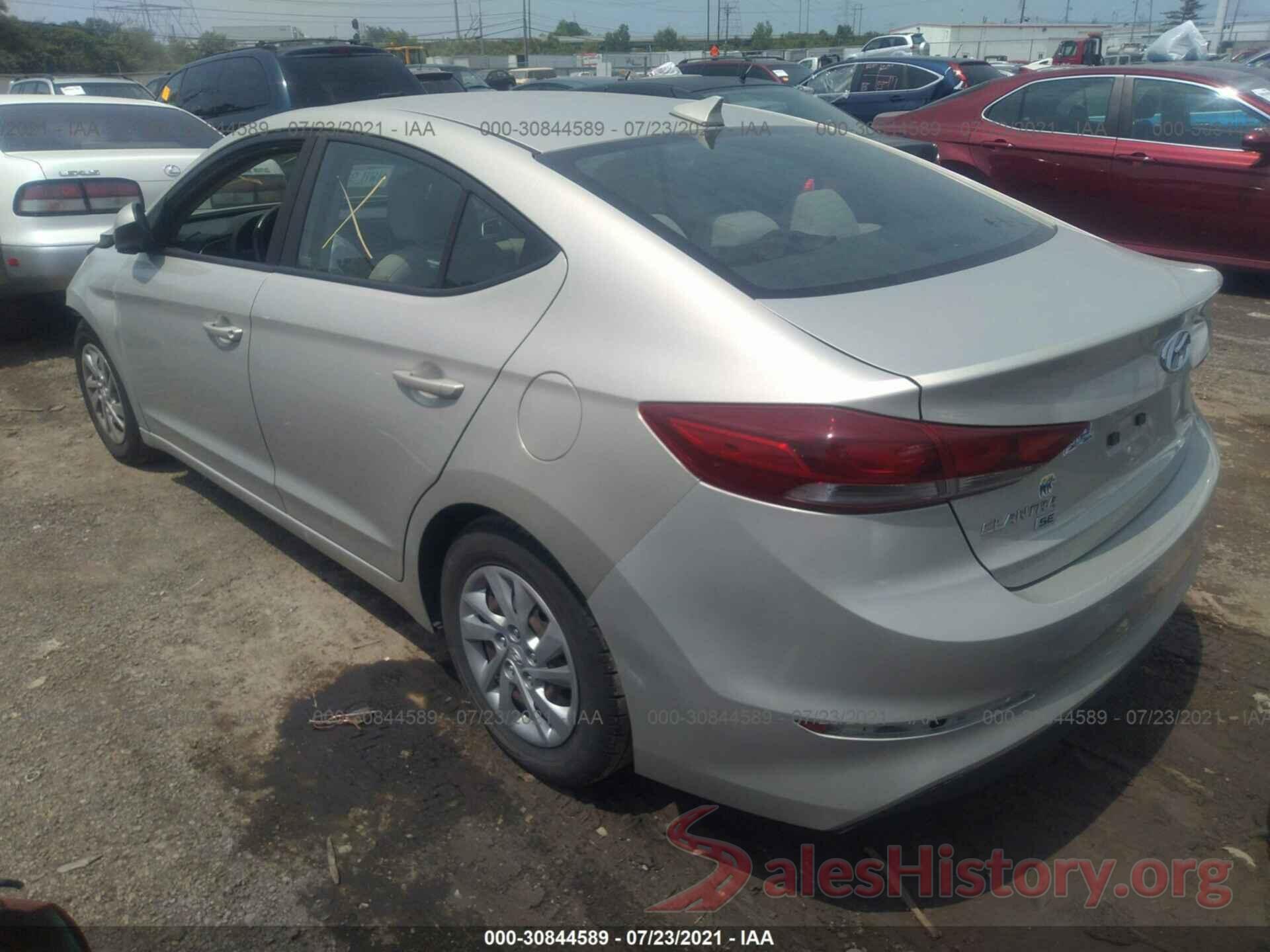 KMHD74LF5HU085230 2017 HYUNDAI ELANTRA