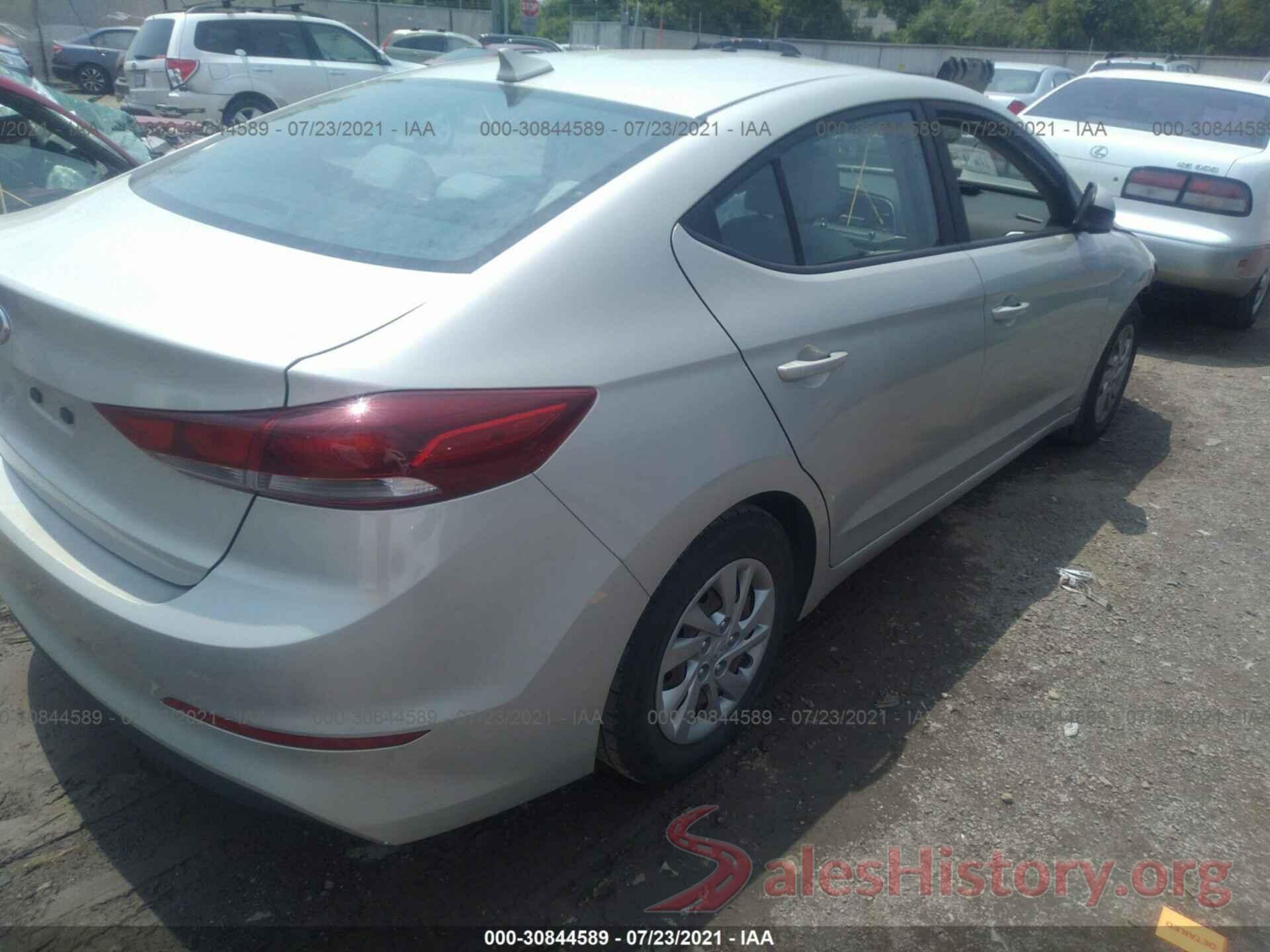 KMHD74LF5HU085230 2017 HYUNDAI ELANTRA