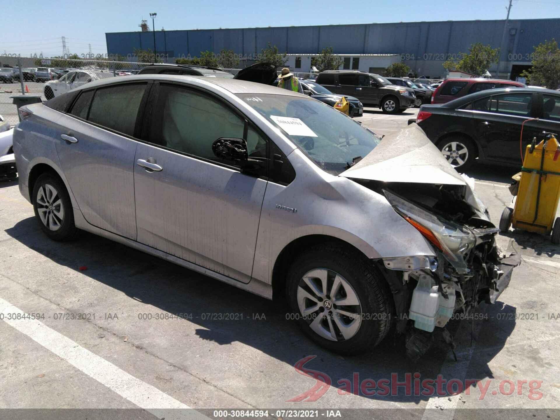 JTDKBRFU1J3059981 2018 TOYOTA PRIUS