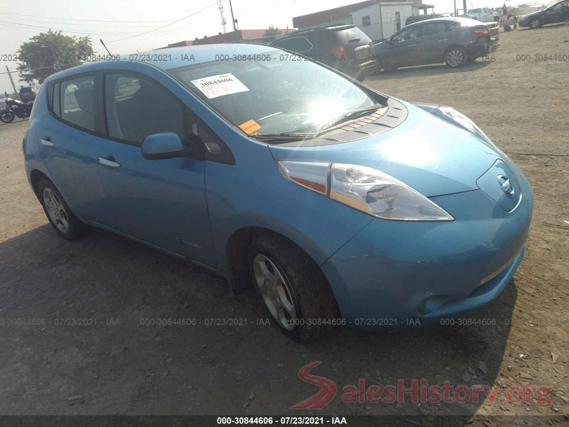 1N4AZ0CP3EC340578 2014 NISSAN LEAF